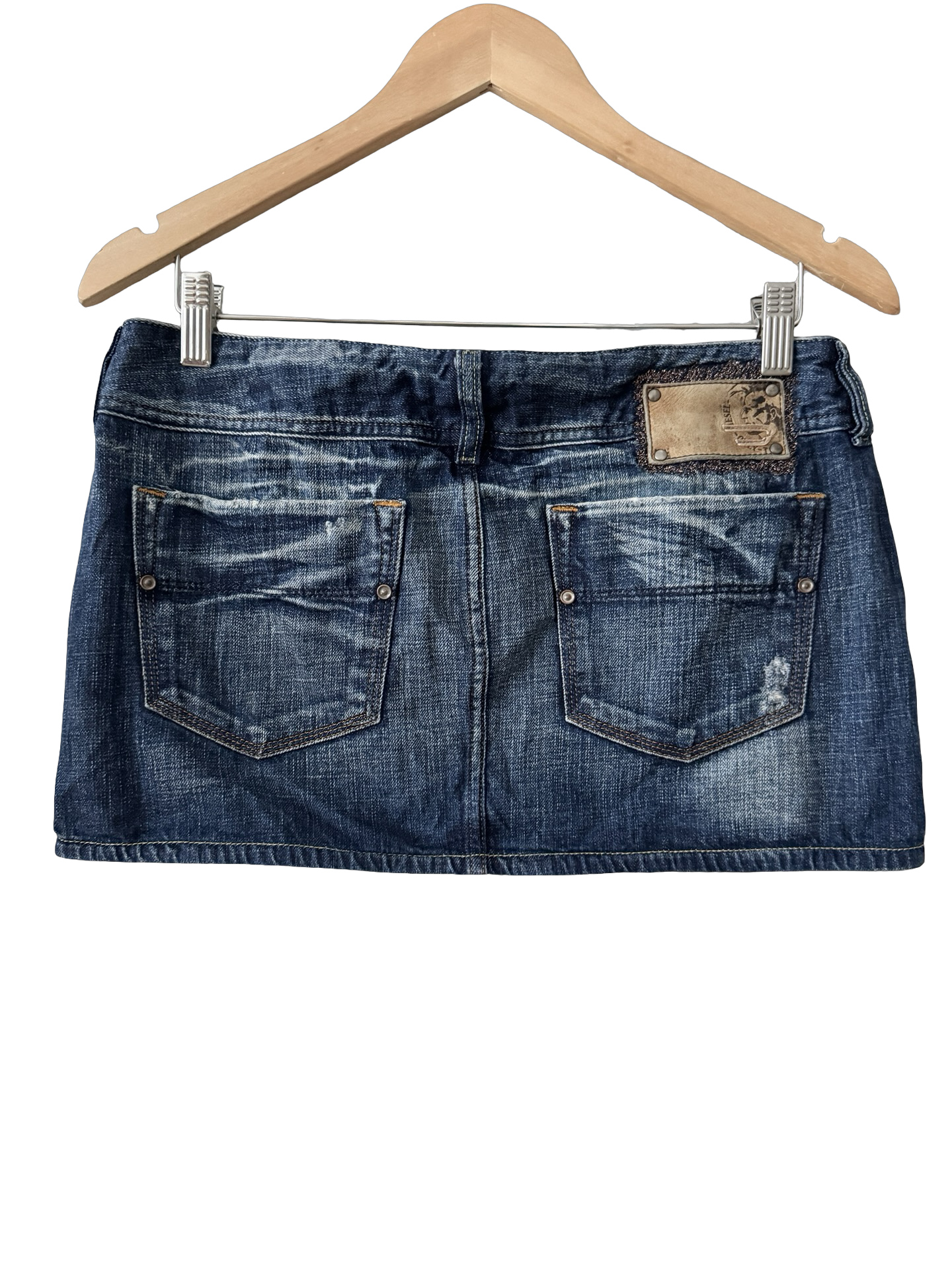 Vintage Y2K Diesel Micro Mini Skirt (M)