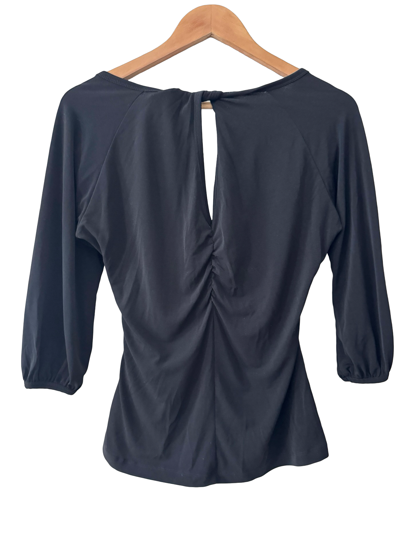 Vintage Y2K Retro Ruched Wrap Top (M)