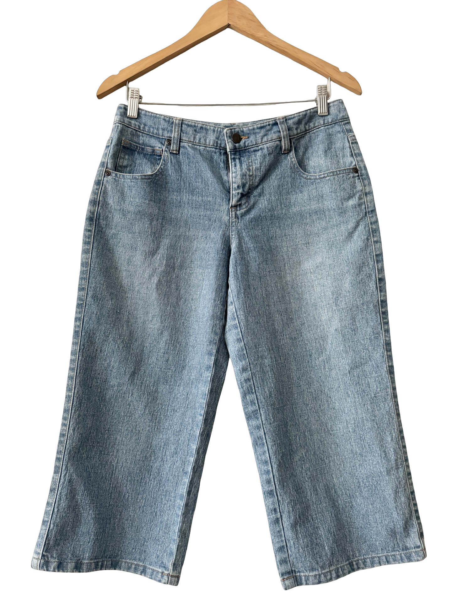 Vintage Y2K Easy Days Denim Culottes (S/M)