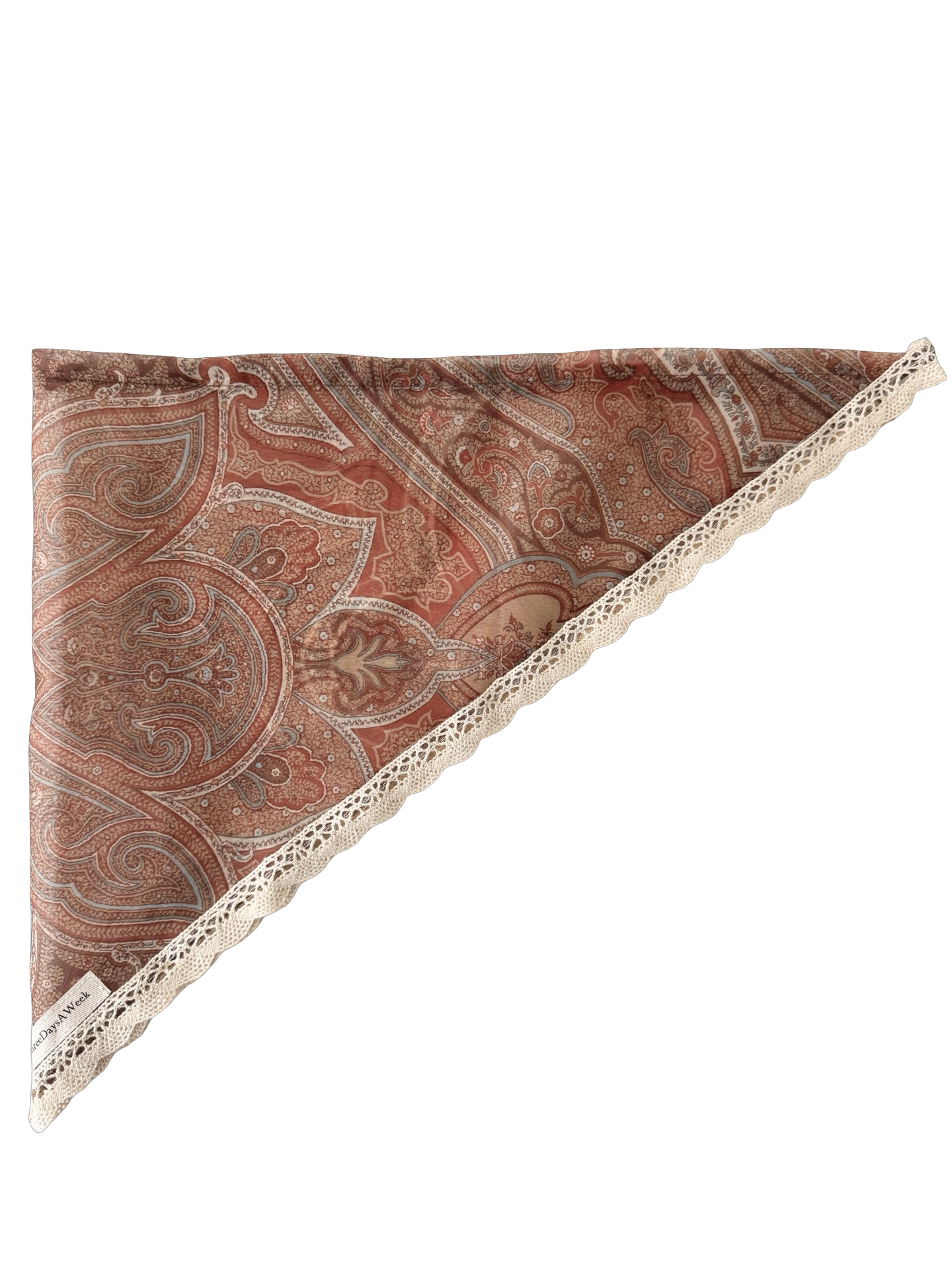 Boho Paisley Lace Scarf