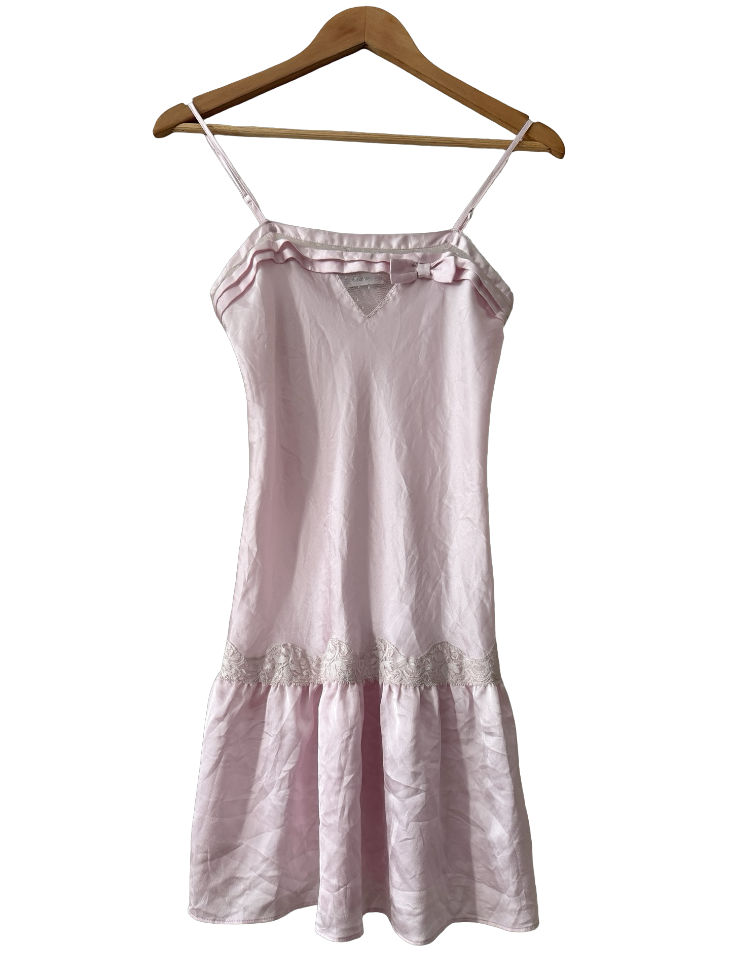 Vintage 90s French Ballet Rehearsal Slip Dress (S)