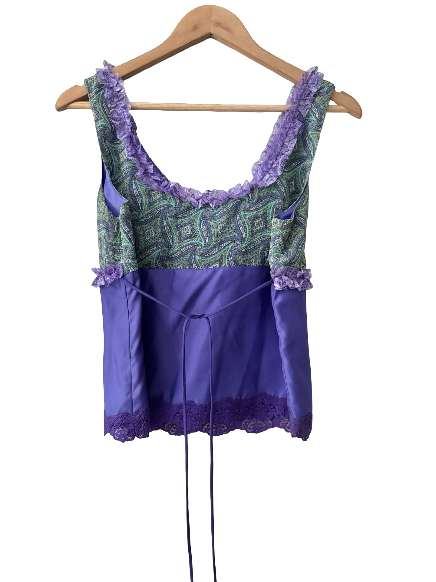 Vintage 90s Violet Spell Top (M/L)