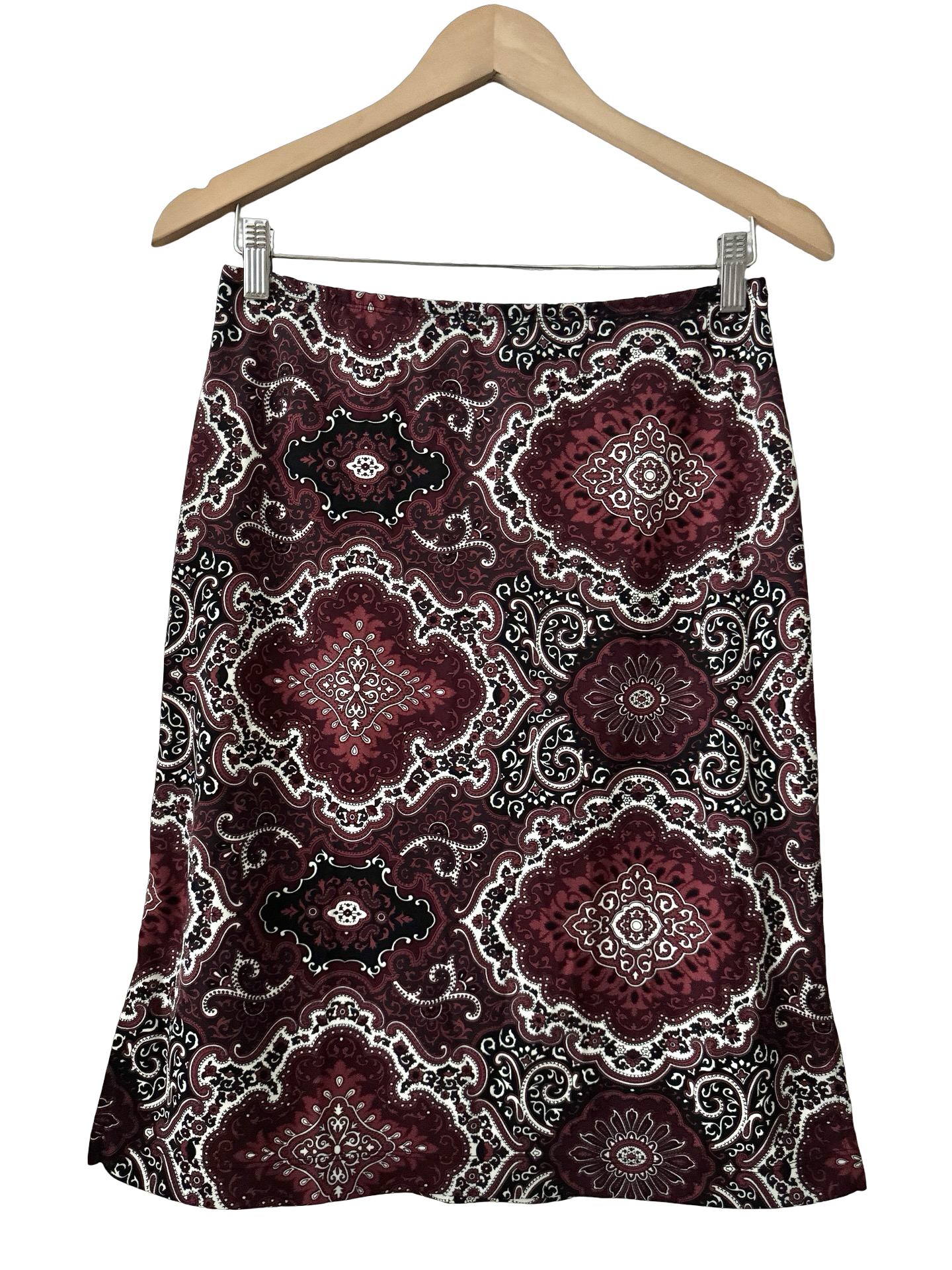 Vintage Y2K City Girl Minimal Midi Skirt (S-M)