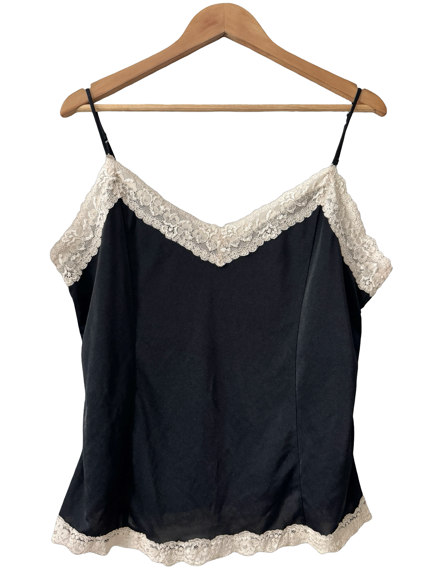 Vintage Y2K Lingerie Layer Lace Camisole (XL)