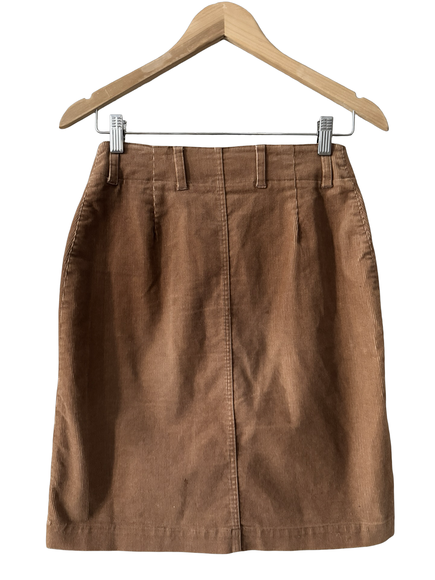 Vintage Y2K Cinnamon Season Corduroy Midi Skirt (S)