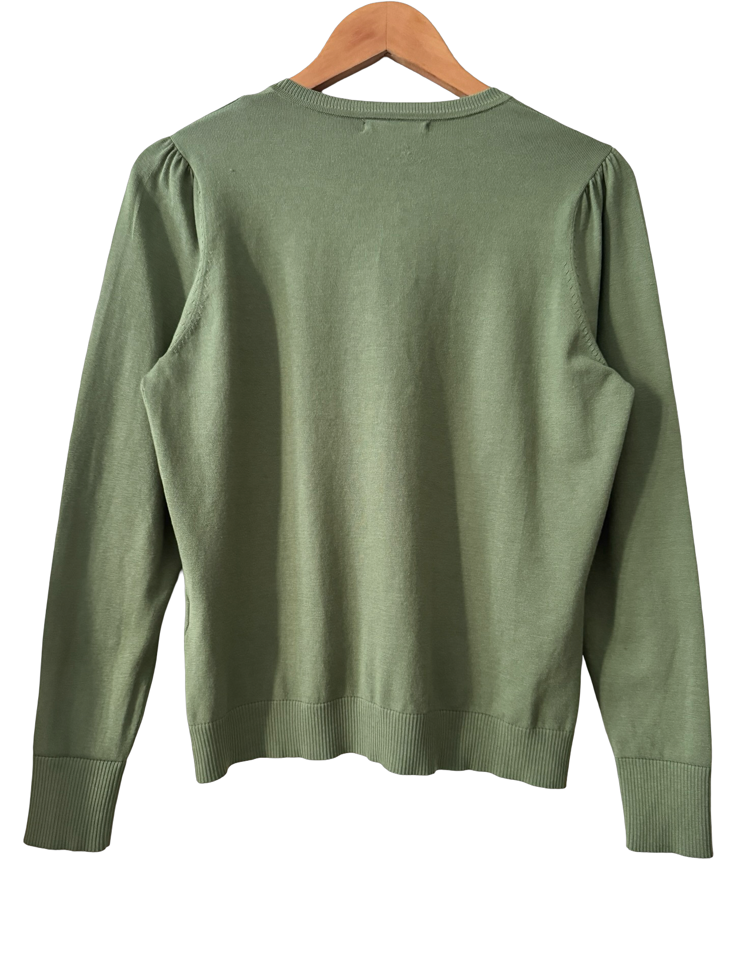 Vintage 90s Sage Garden Soft-knit Cardigan (M)