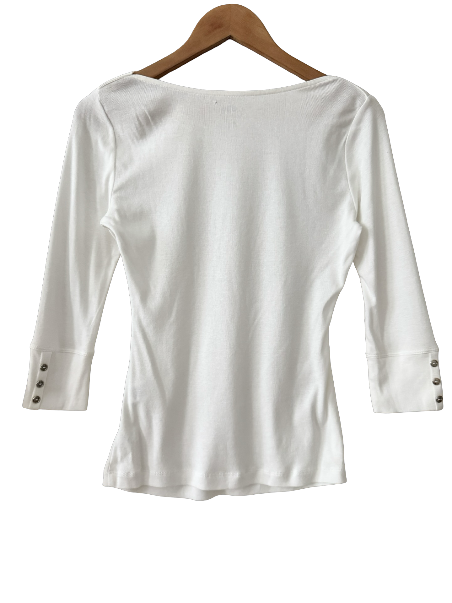 Vintage Y2K Vanilla Ruched Ballet Top (S-M)