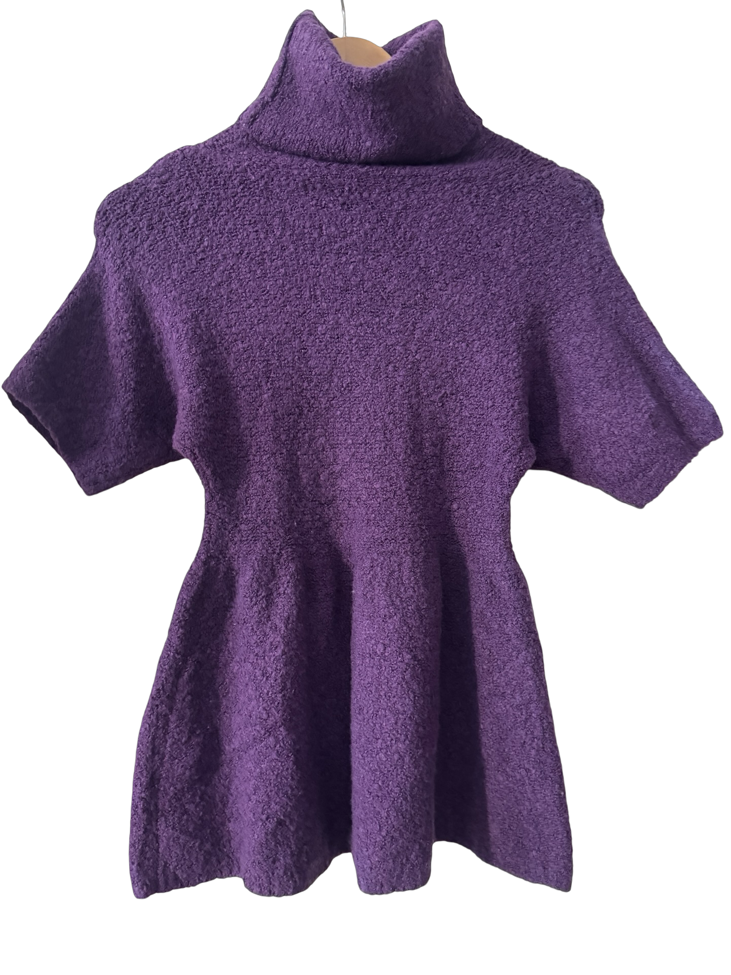 Vintage 90s Violet Hour Turtleneck Knit Top (S/M)