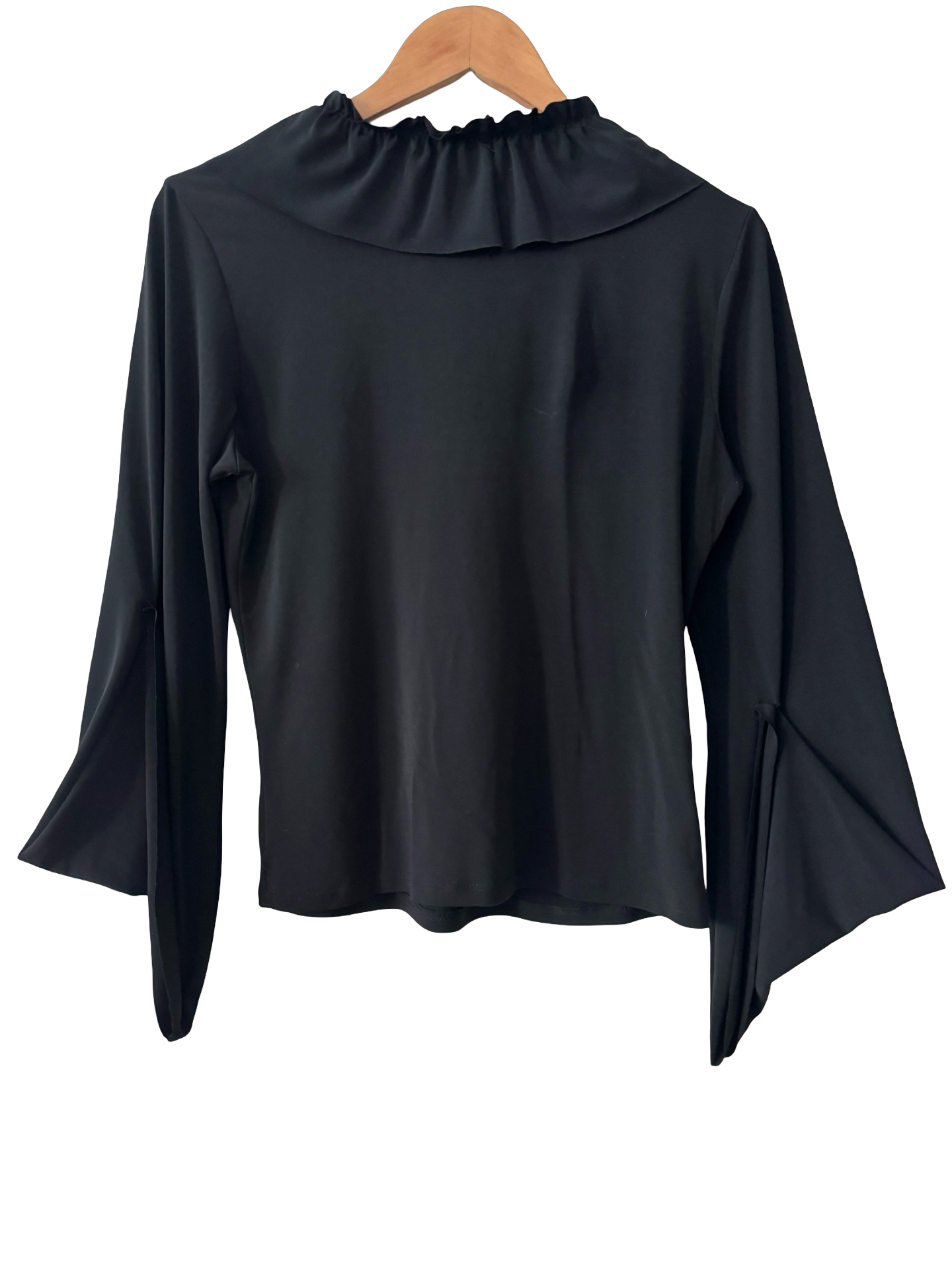 Vintage 90s Soft-focus Billowy Sleeve Blouse (M/L)