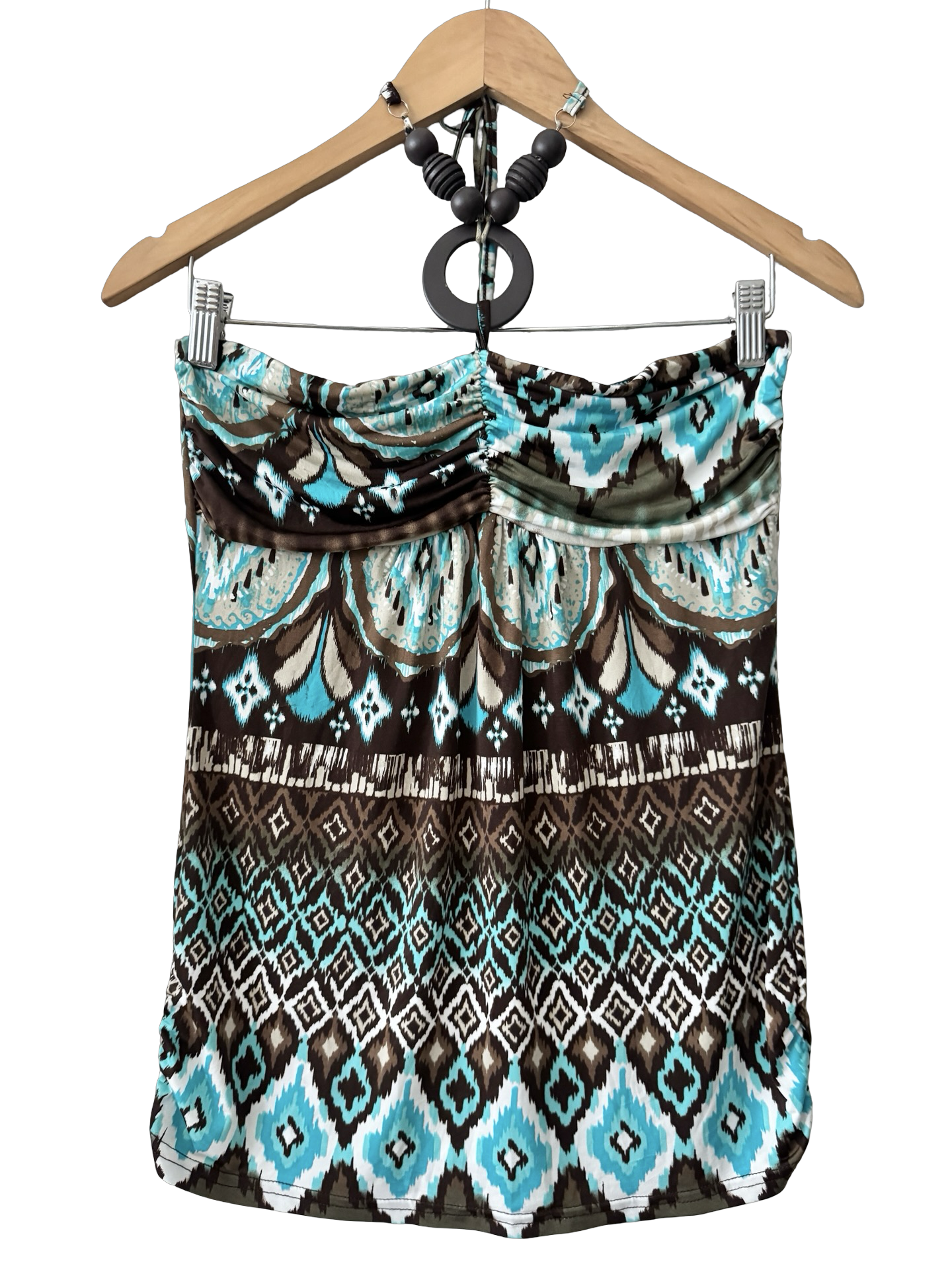 Vintage 90s Desert Mirage Halter Top (M)