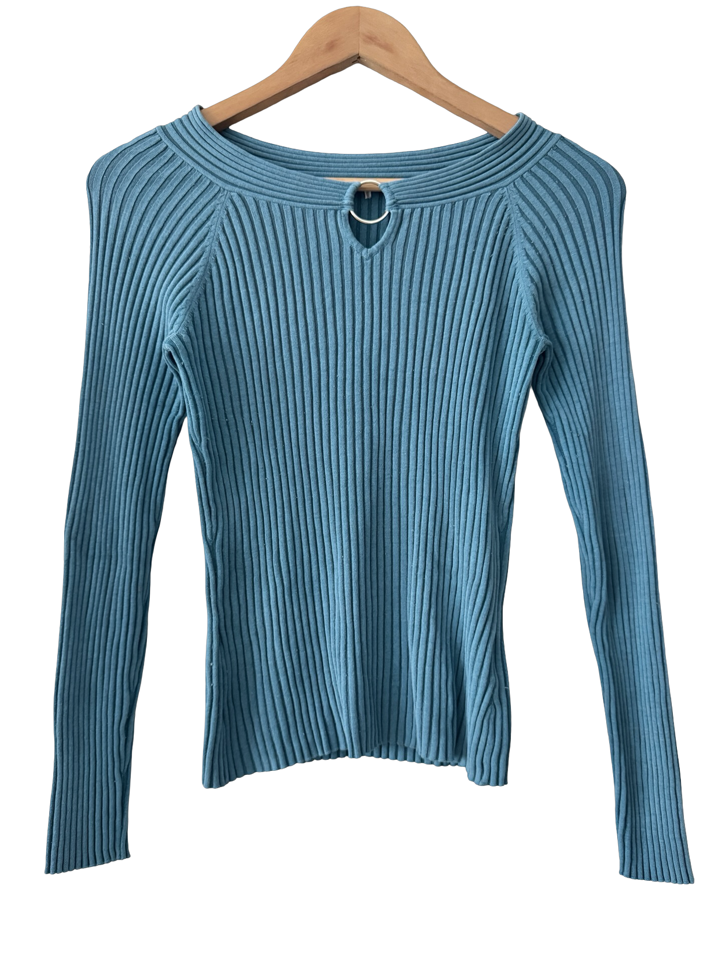 Vintage Y2K Turquoise Ring Thing Top (M)