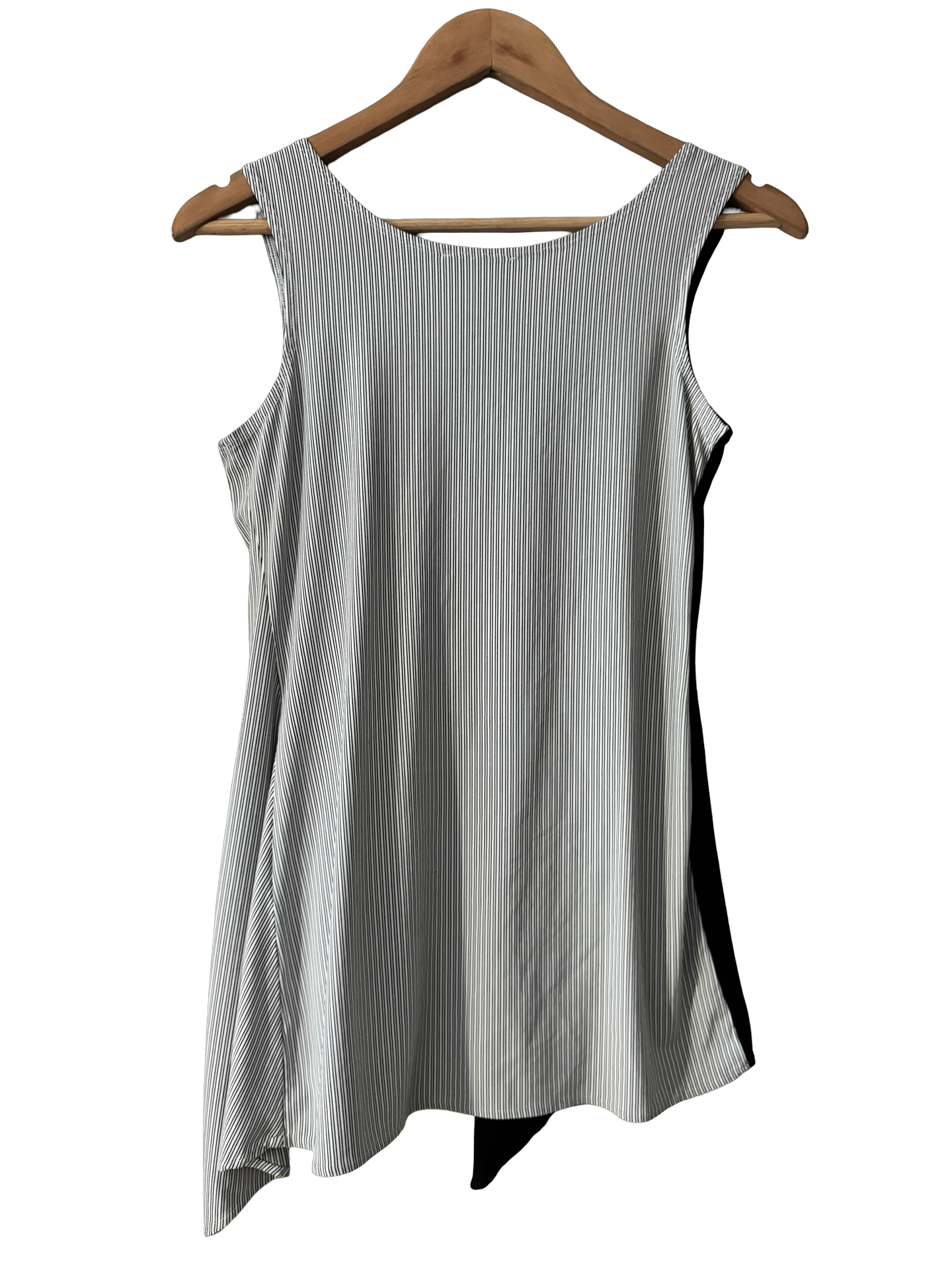 Vintage Y2K Split Personality Asymmetric Tank Top (S/M)