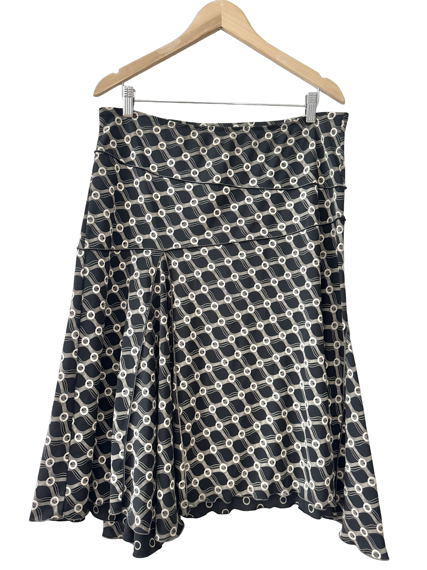 Vintage Y2K Riviera Handkerchief Skirt (L/XL)
