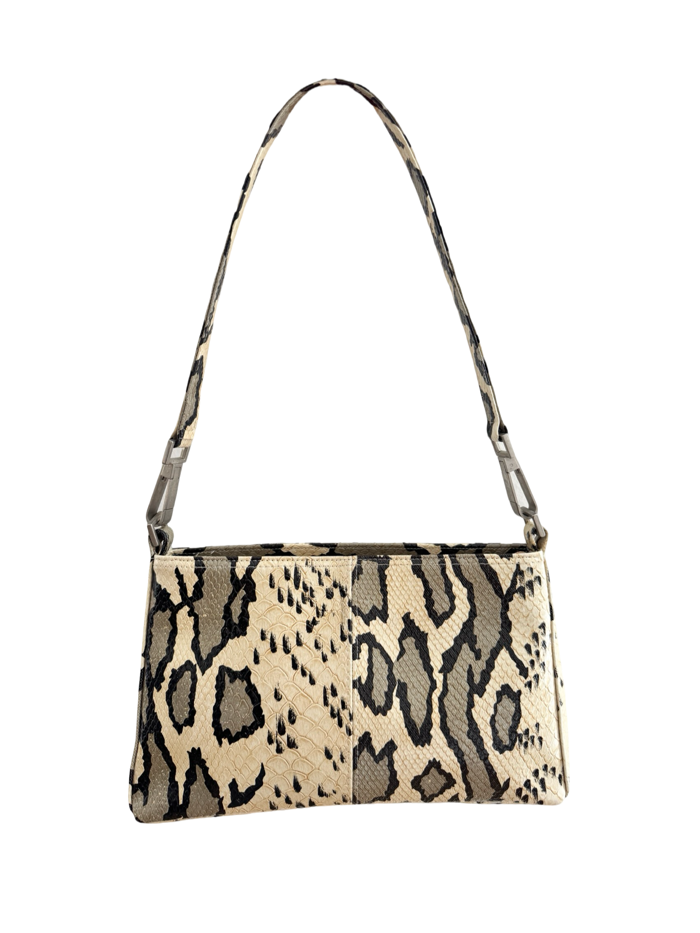 Vintage Y2K Snake Print Shoulder Bag