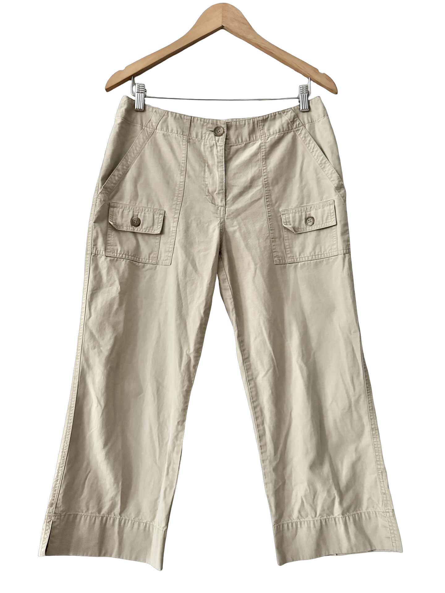 Vintage Y2K Downtown Darling Capris (M)