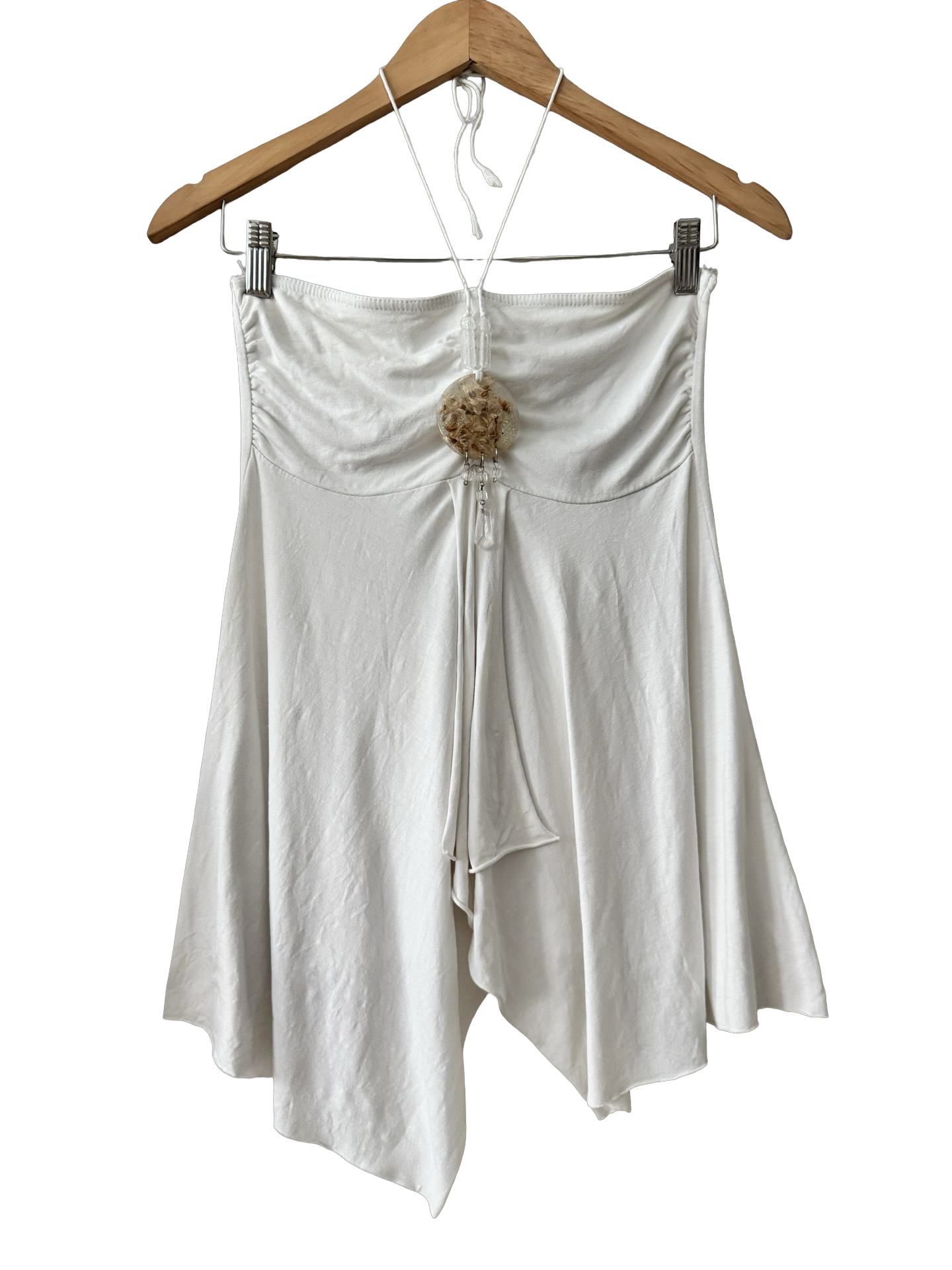 Vintage 90s Parisian Angel Oracle Halter (M)