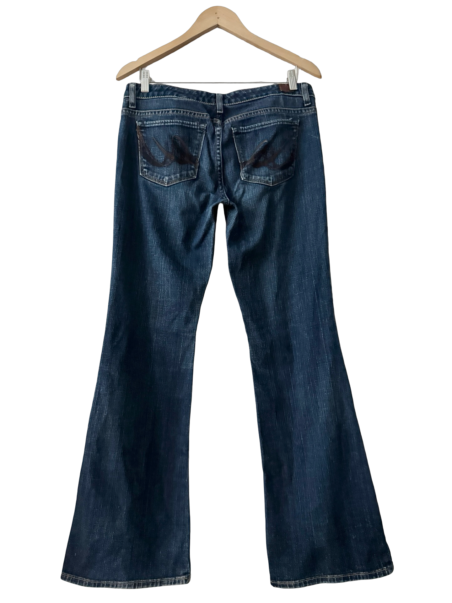 Vintage Y2K Downtown Low-rise Flare Jeans (M)