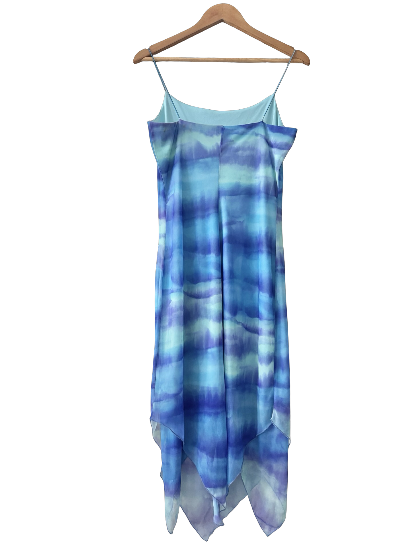 Vintage Y2K Watercolor Dream Dress (L)
