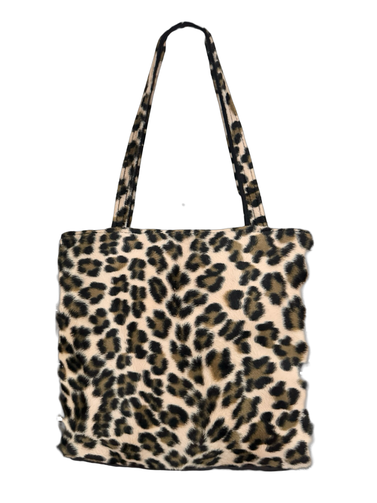 Vintage Y2K Wild Thing Faux-Fur Tote