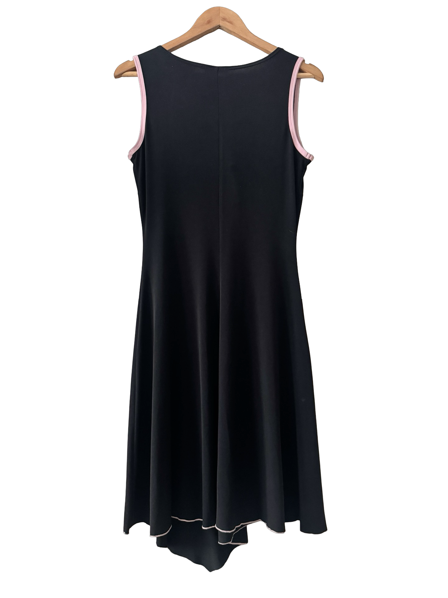 Vintage Y2K Pink Martini Handkerchief Dress (M/L)