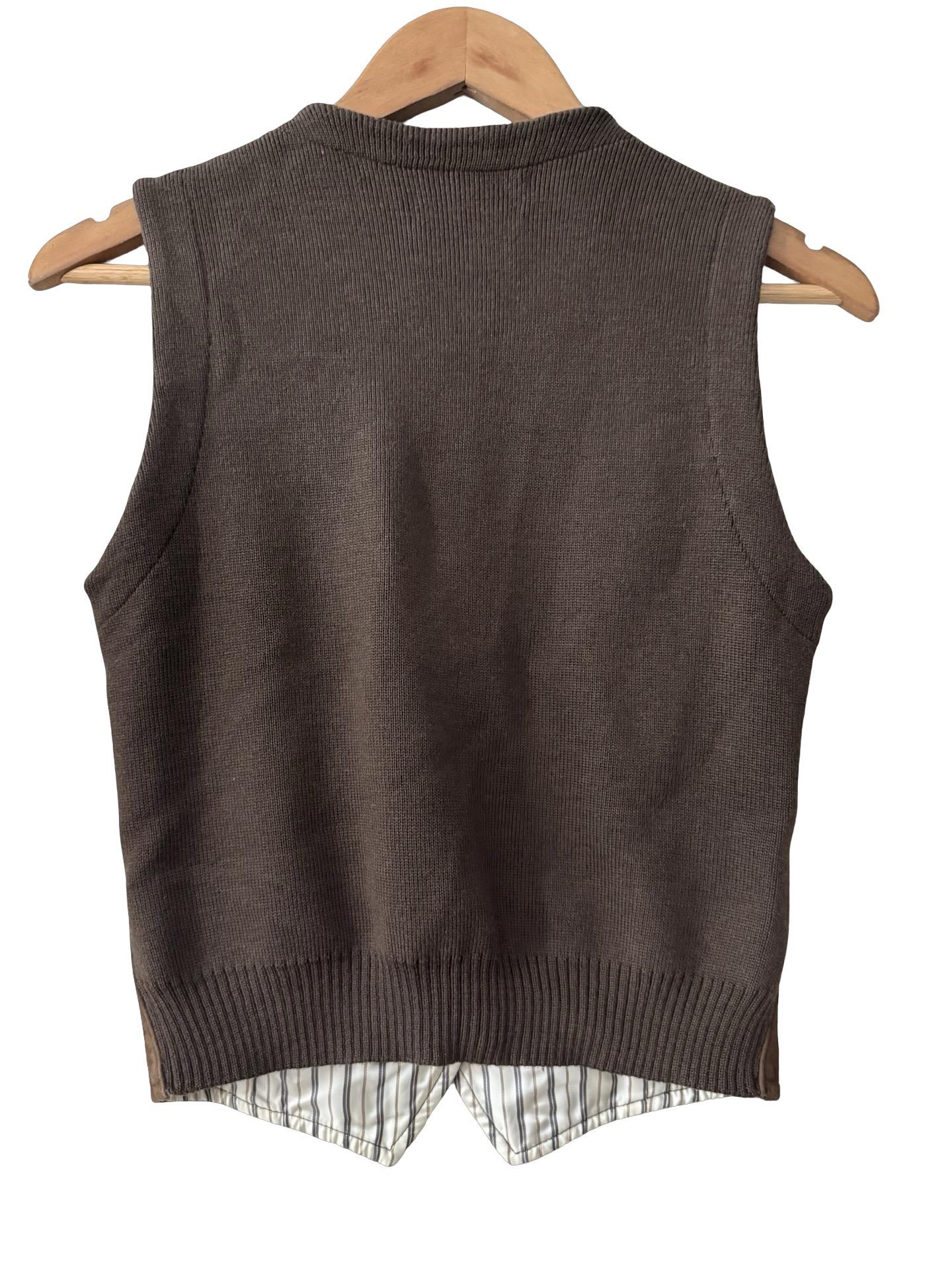 Vintage 90s Suede Theory Vest (S)