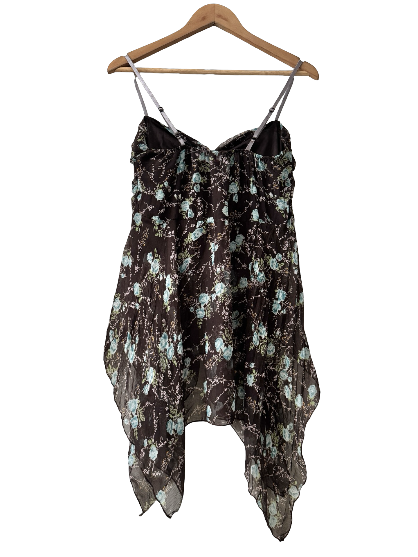 Vintage Y2K Midnight Bluebell Fairy Top (M/L)