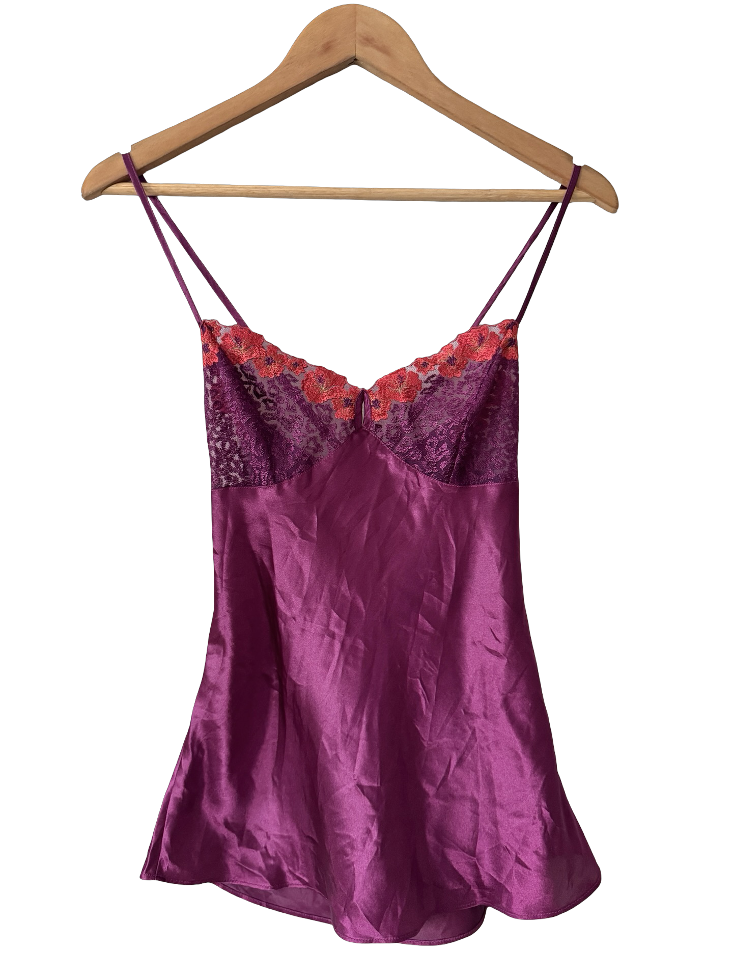 Vintage Y2K Wild Berry Lace Cami (S)