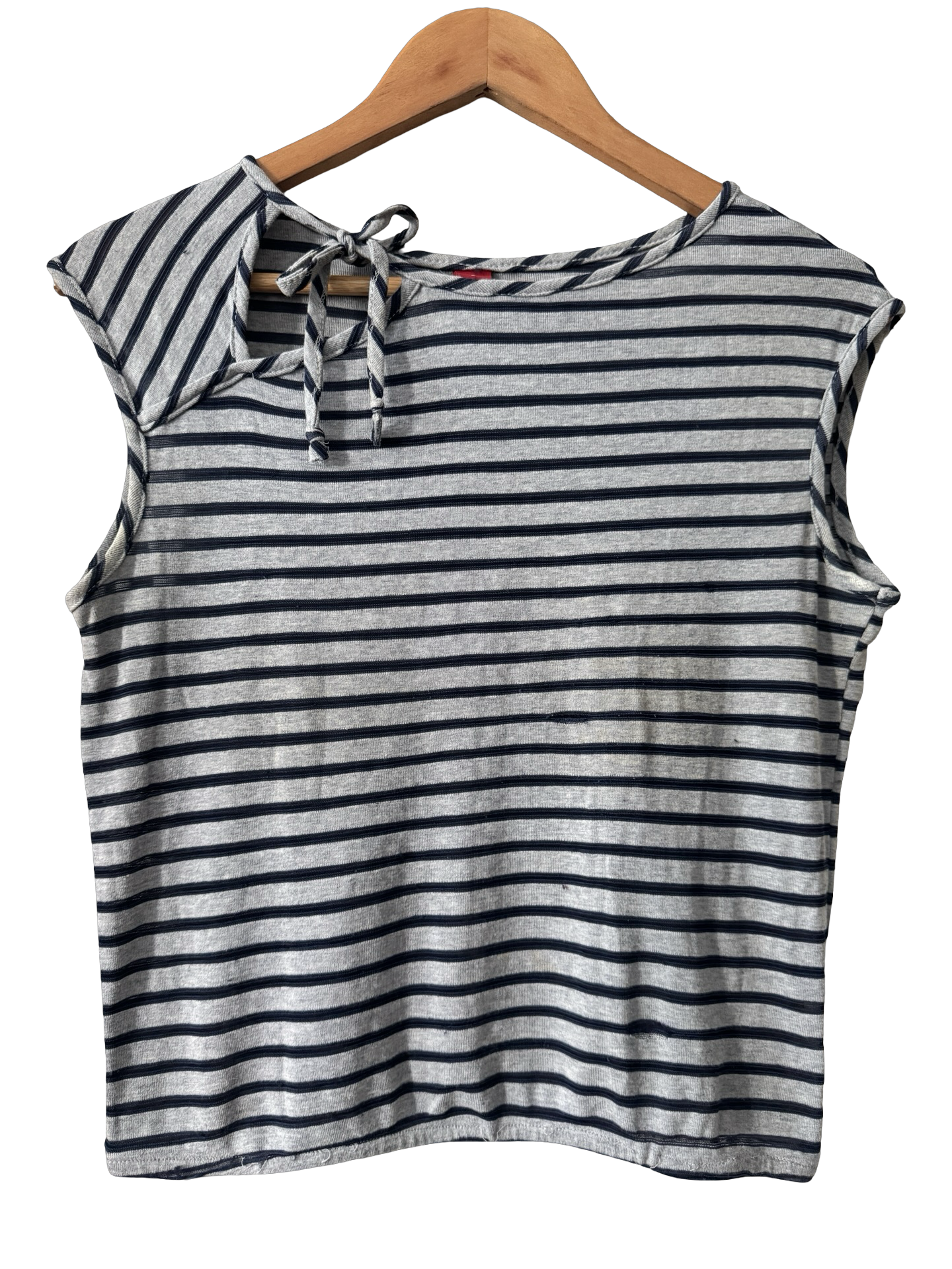 Vintage 90s Peekaboo Tie-Neck Knit (S-M)