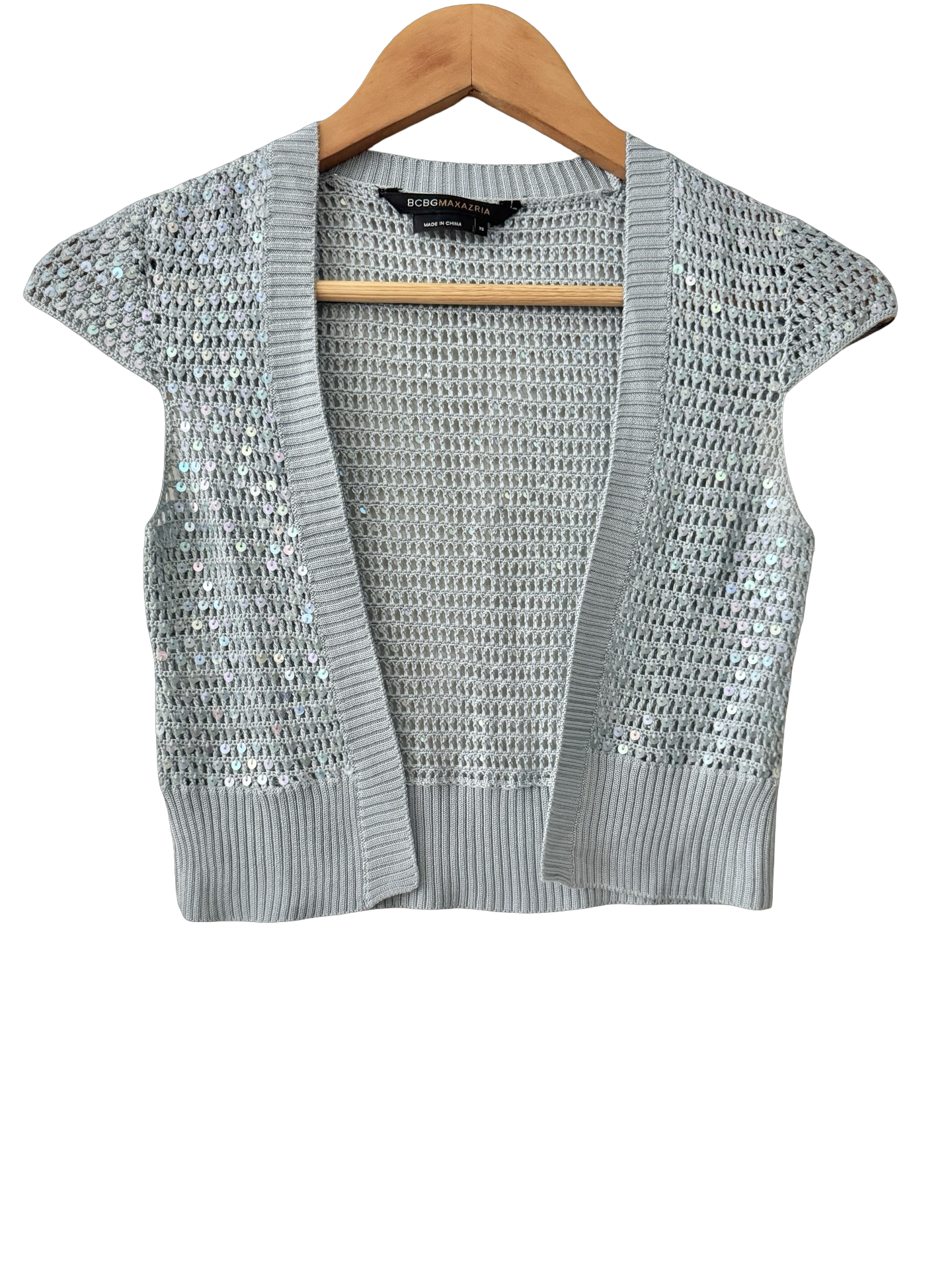 Vintage Y2K Mermaid Silk Bolero (XS/S)