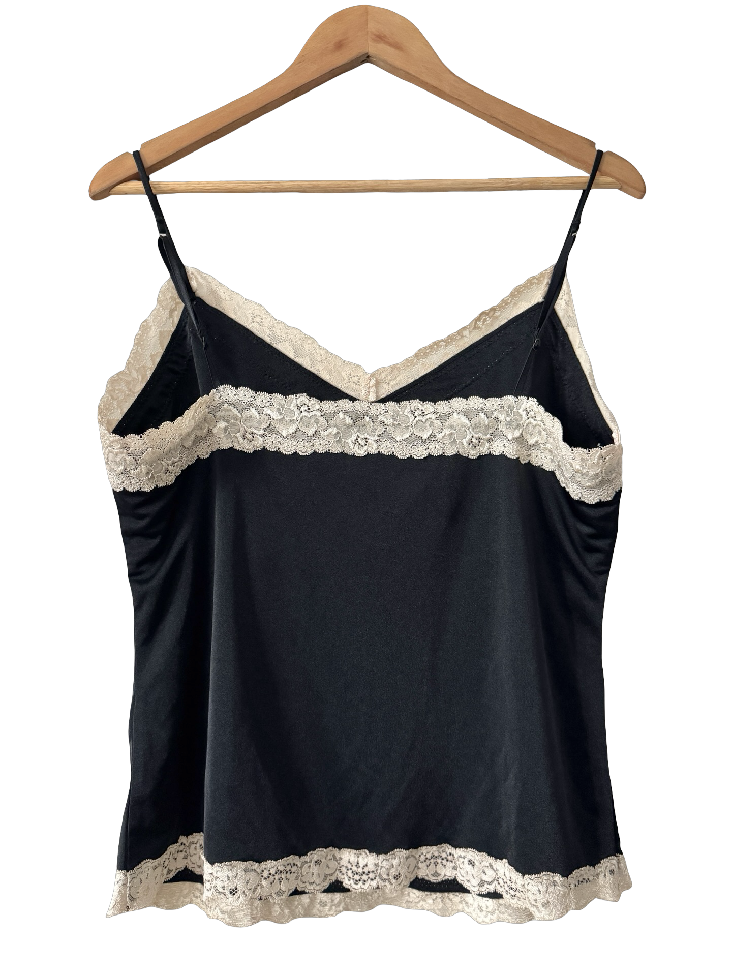 Vintage Y2K Lingerie Layer Lace Camisole (XL)