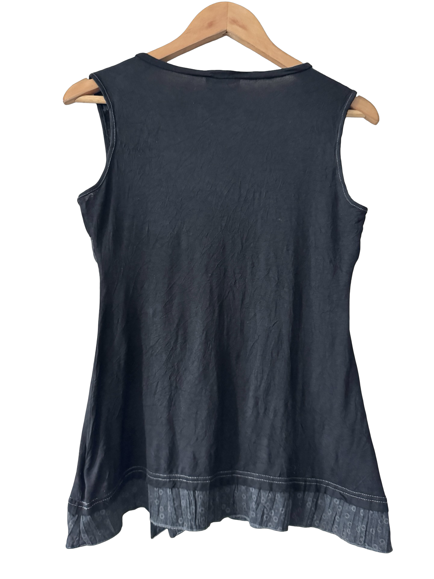 Vintage 90s French Dahlia Babydoll Top (M)