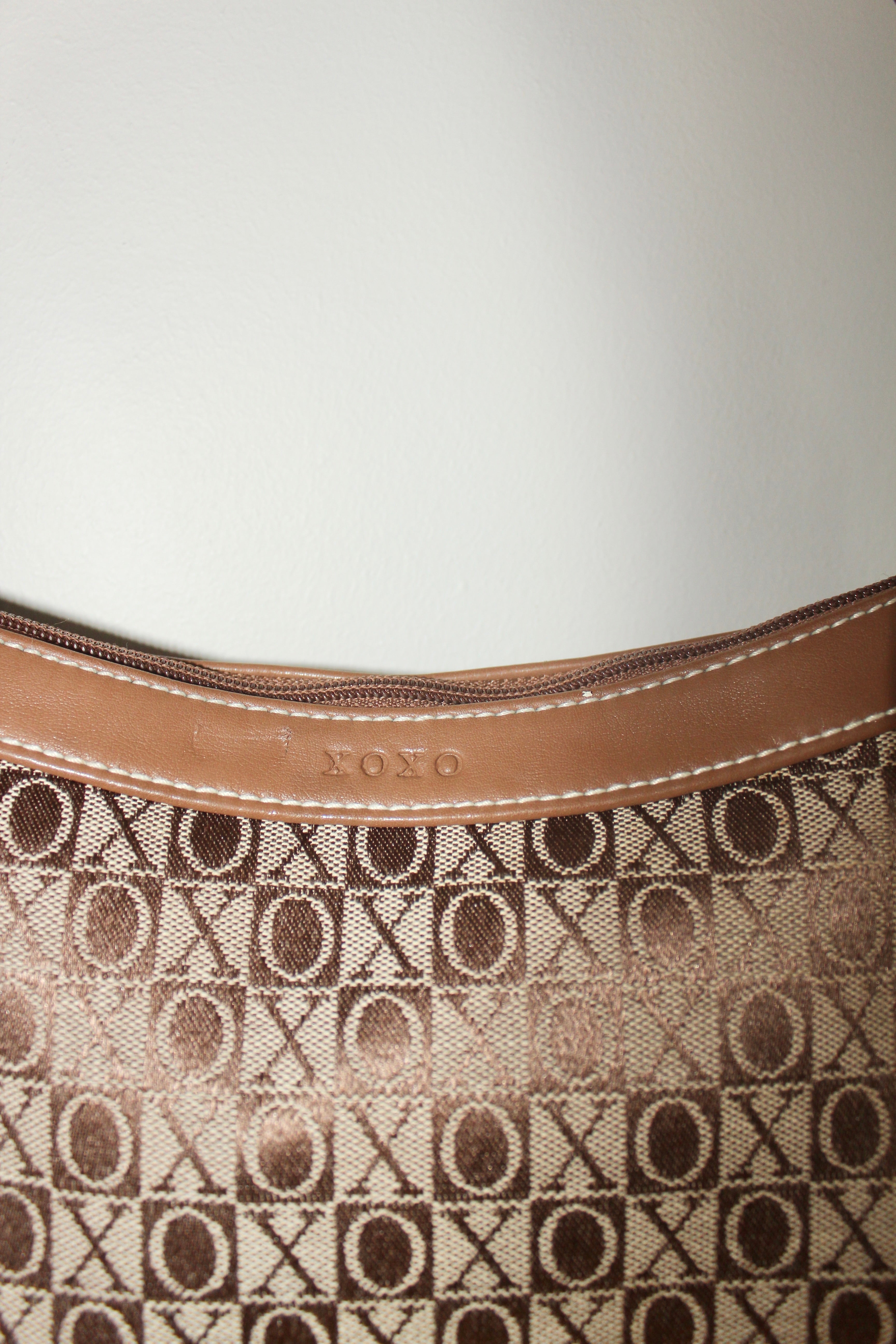 Vintage XOXO Monogram Shoulder Purse