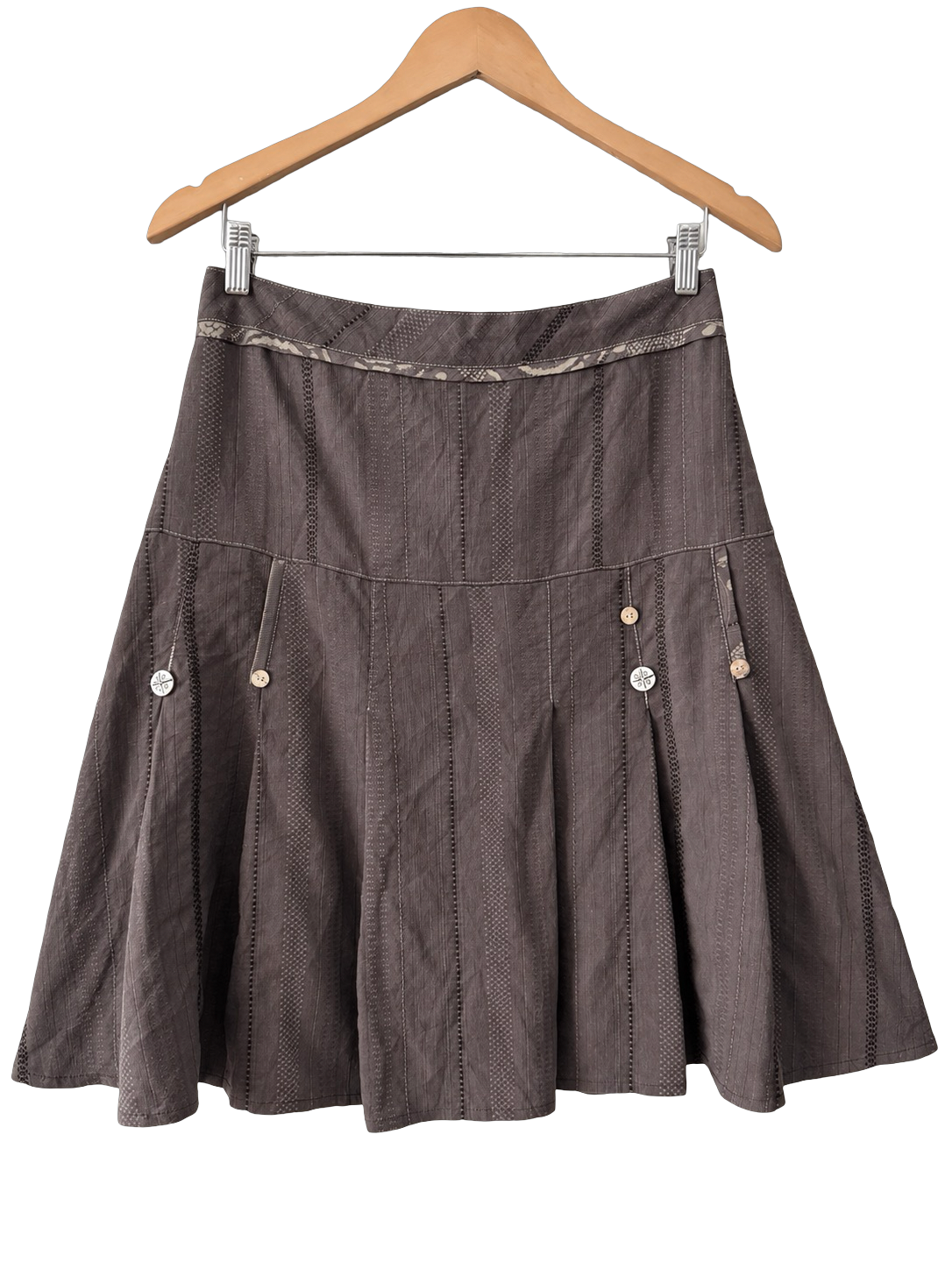 Vintage Y2K French City Girl Pleated Skirt (XS-S)