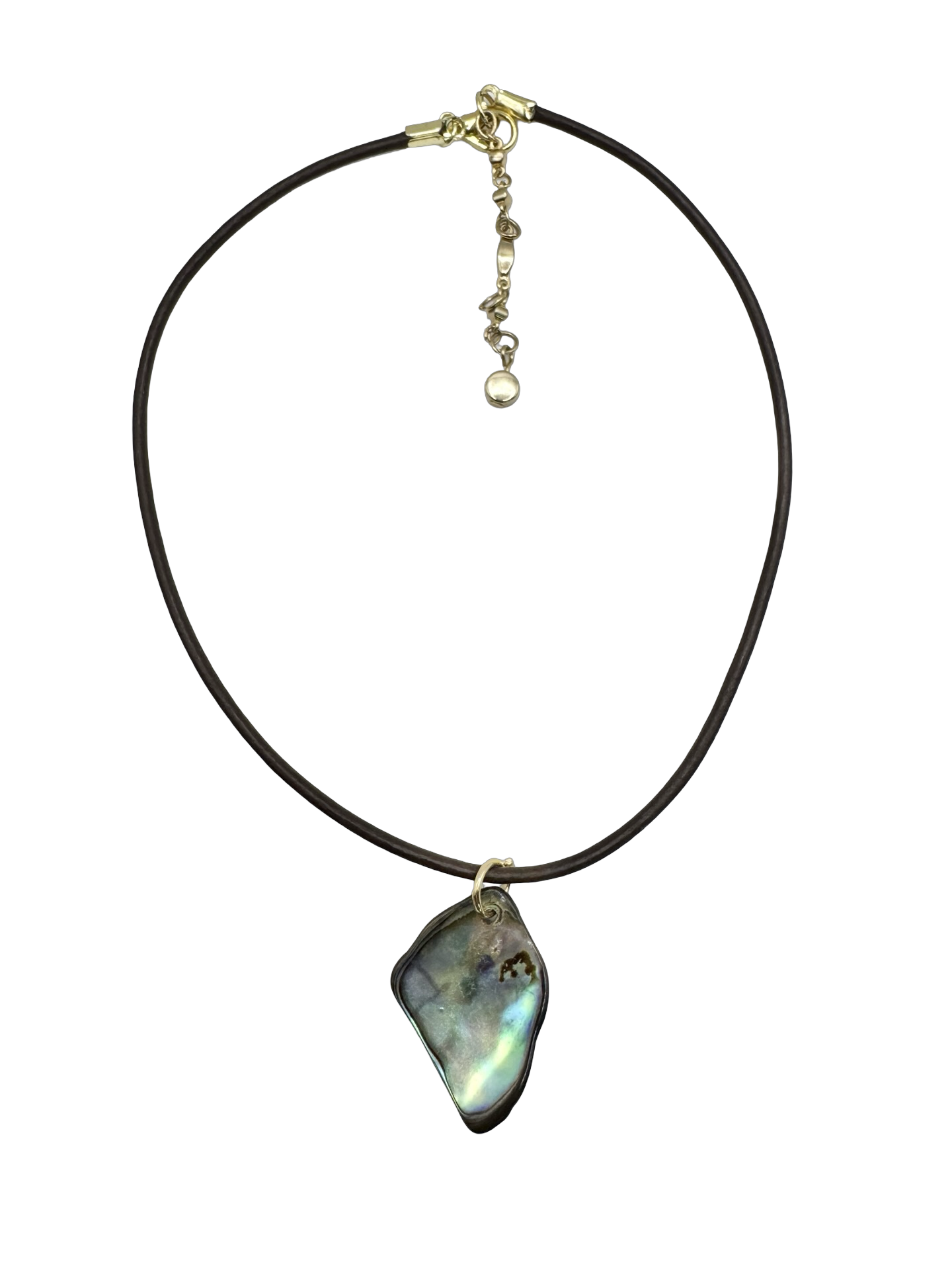 Handmade Moonlight Opal Pendant Choker