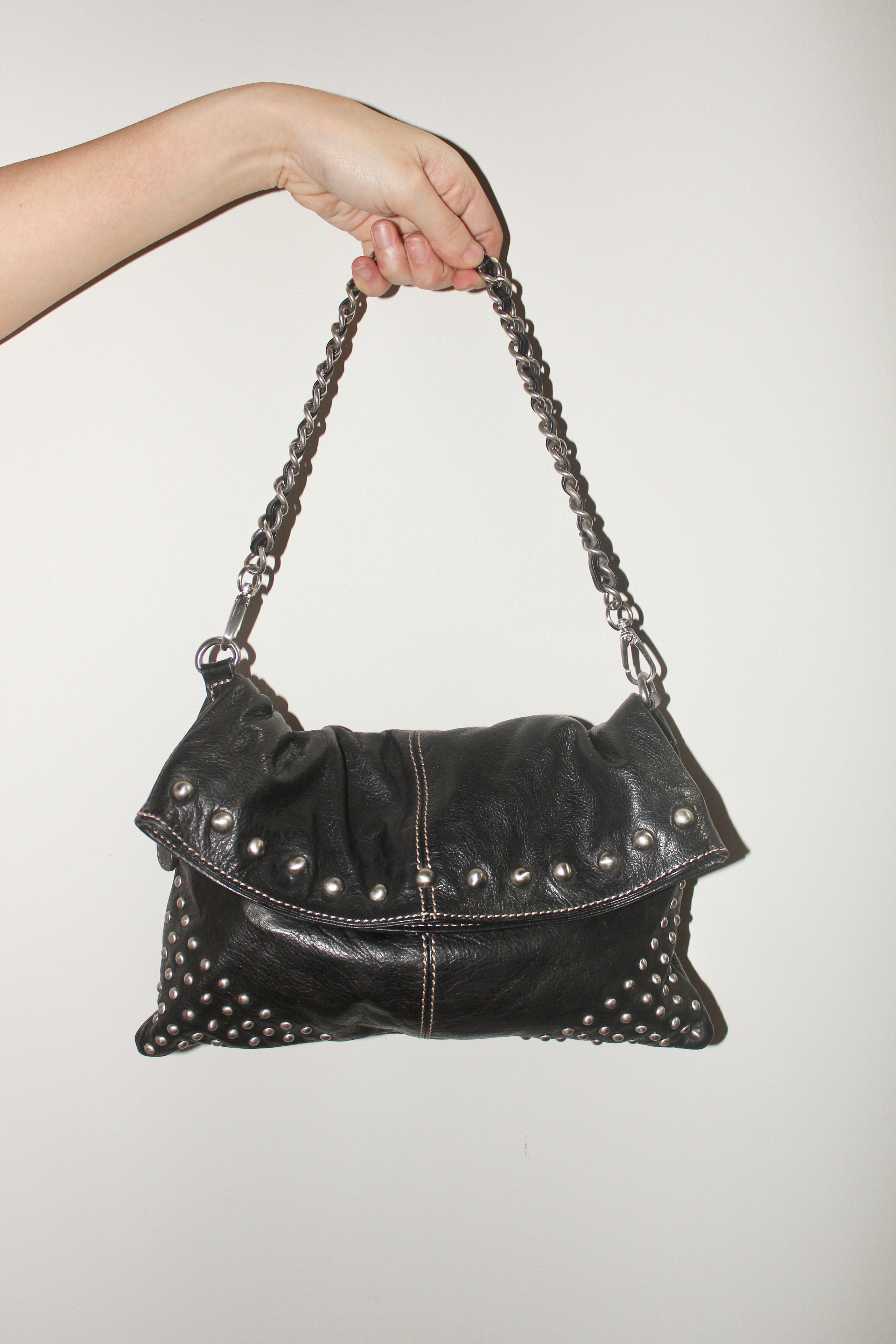 Vintage 00s Slouchy Studded Purse