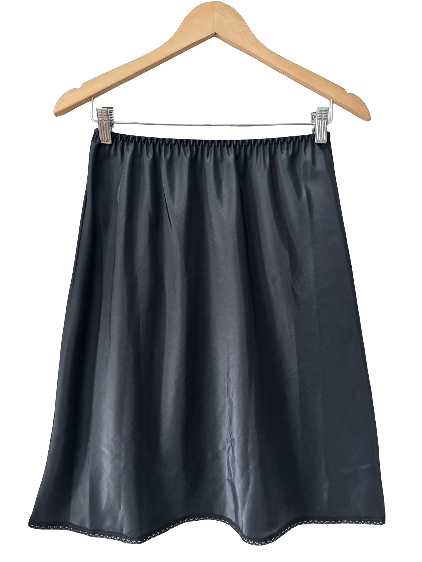 Vintage 60s After-Dark Lingerie Midi Skirt (M-L)