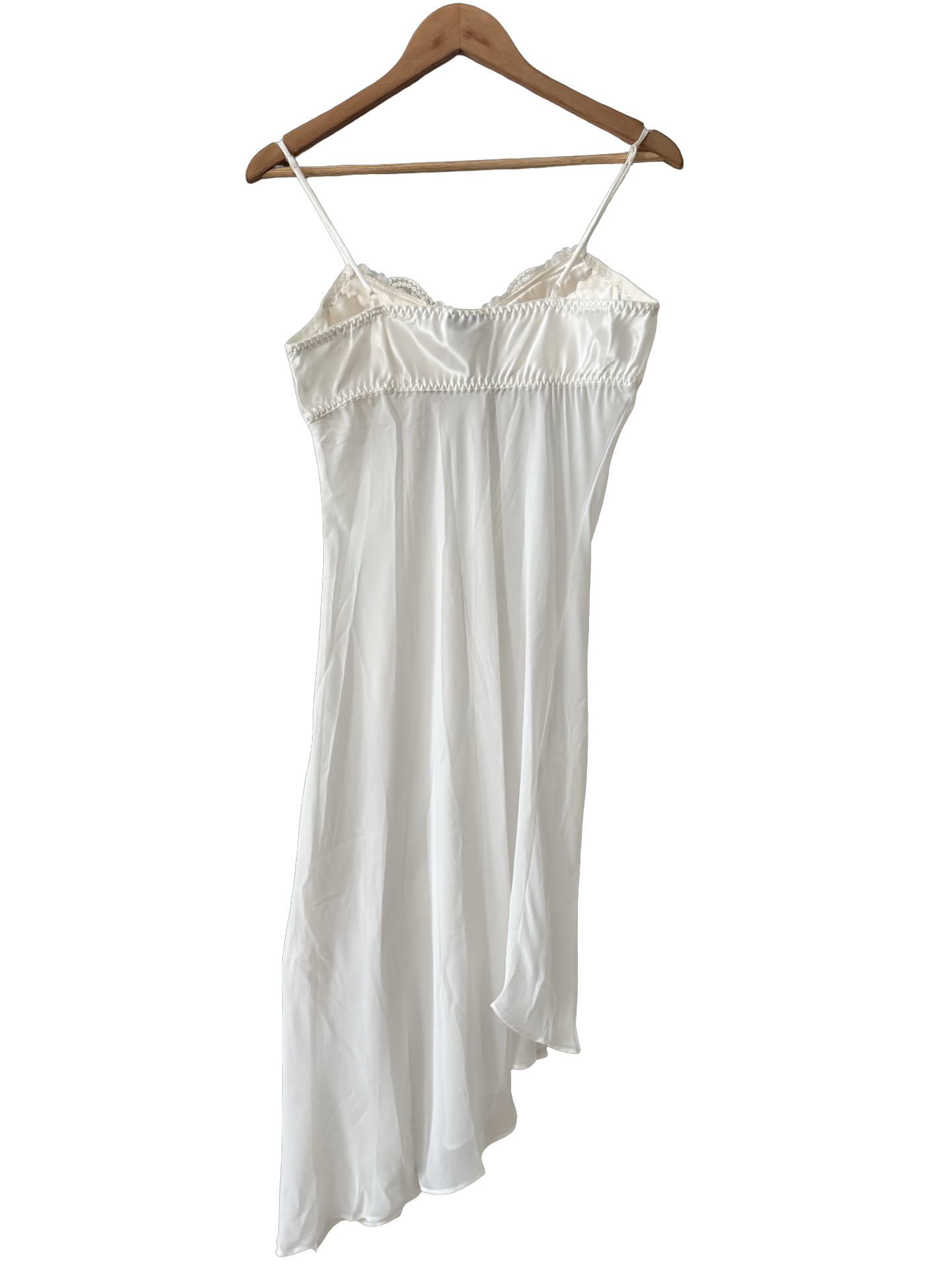Vintage Y2K Cinema Exoil Ivory Swan Dress (S/M)