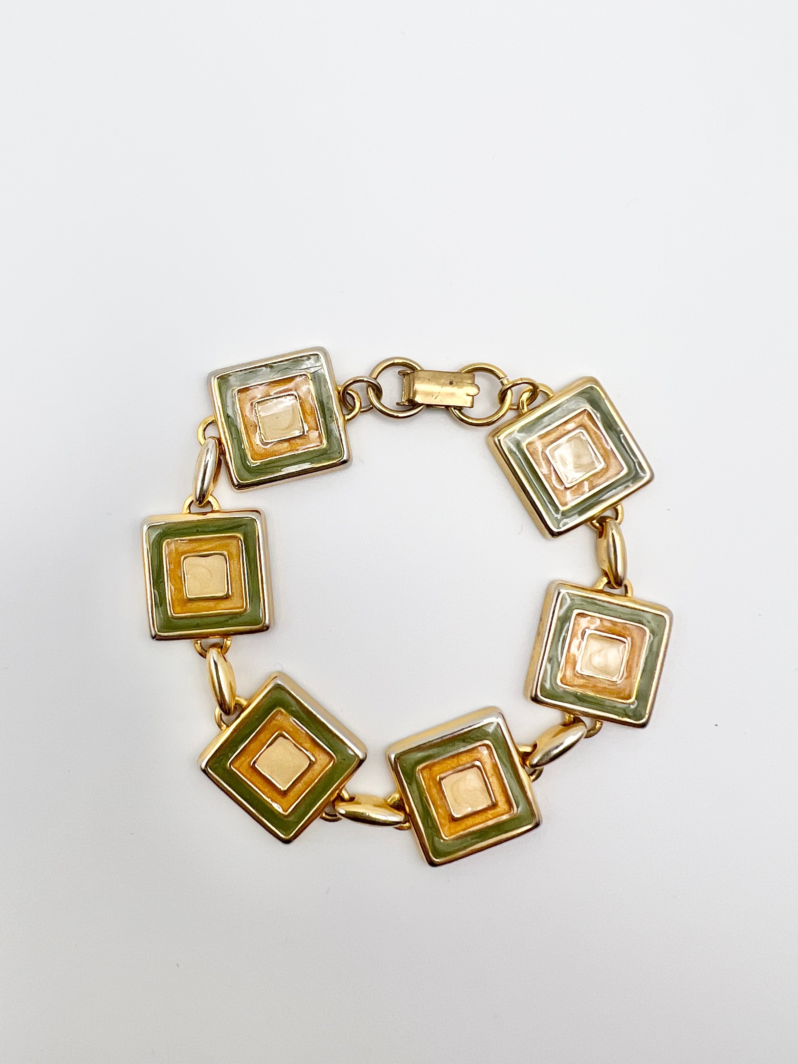 Dainty Square Tile Bracelet
