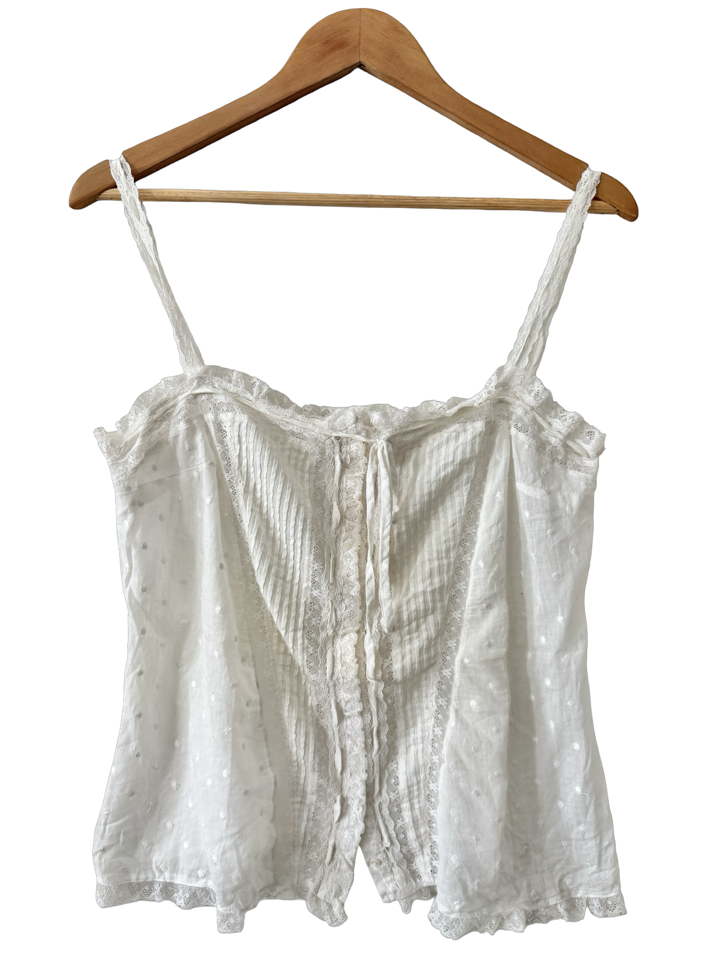 Vintage Y2K Poet Babydoll Cami (M)