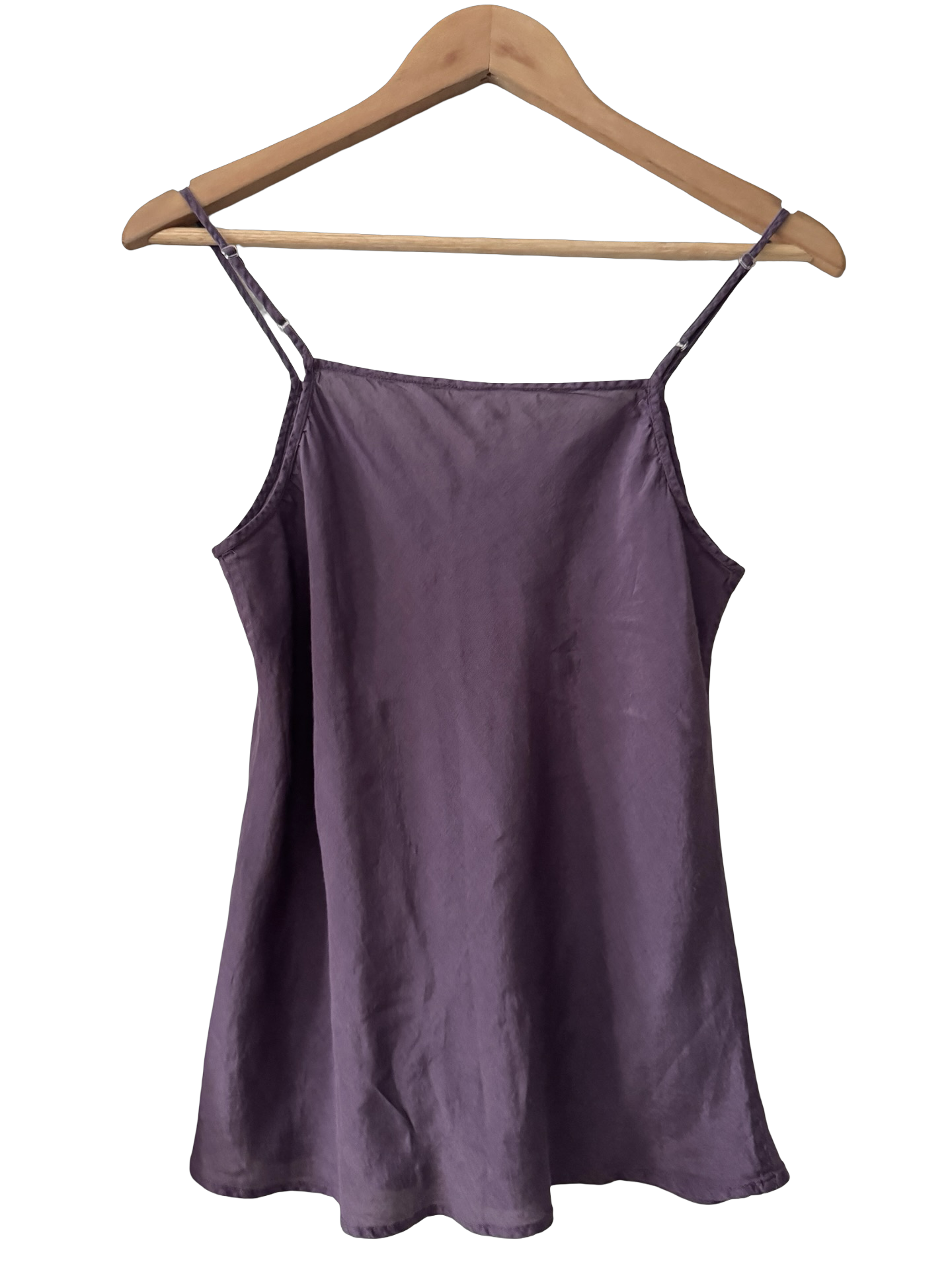 Vintage Y2K Aubergine Second Skin Cami (Medium)