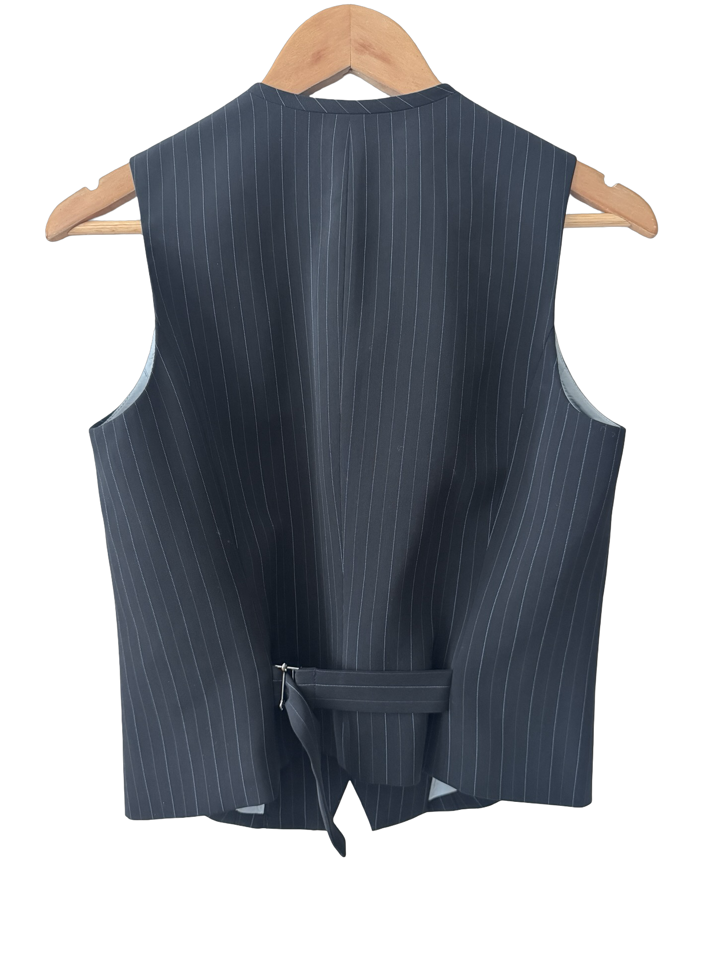 Vintage Y2K Context Pinstripe Tailored Vest Top (S/M)