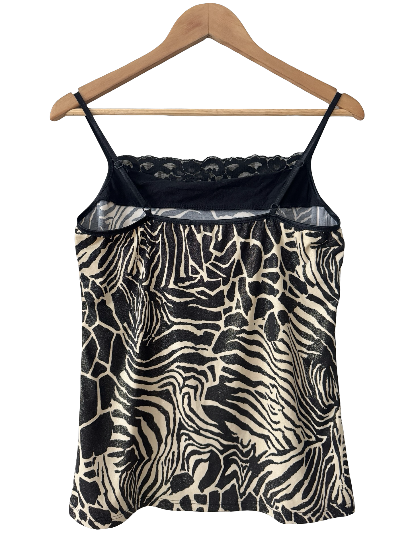 Vintage 90s Zebra Lace After Dark (L)