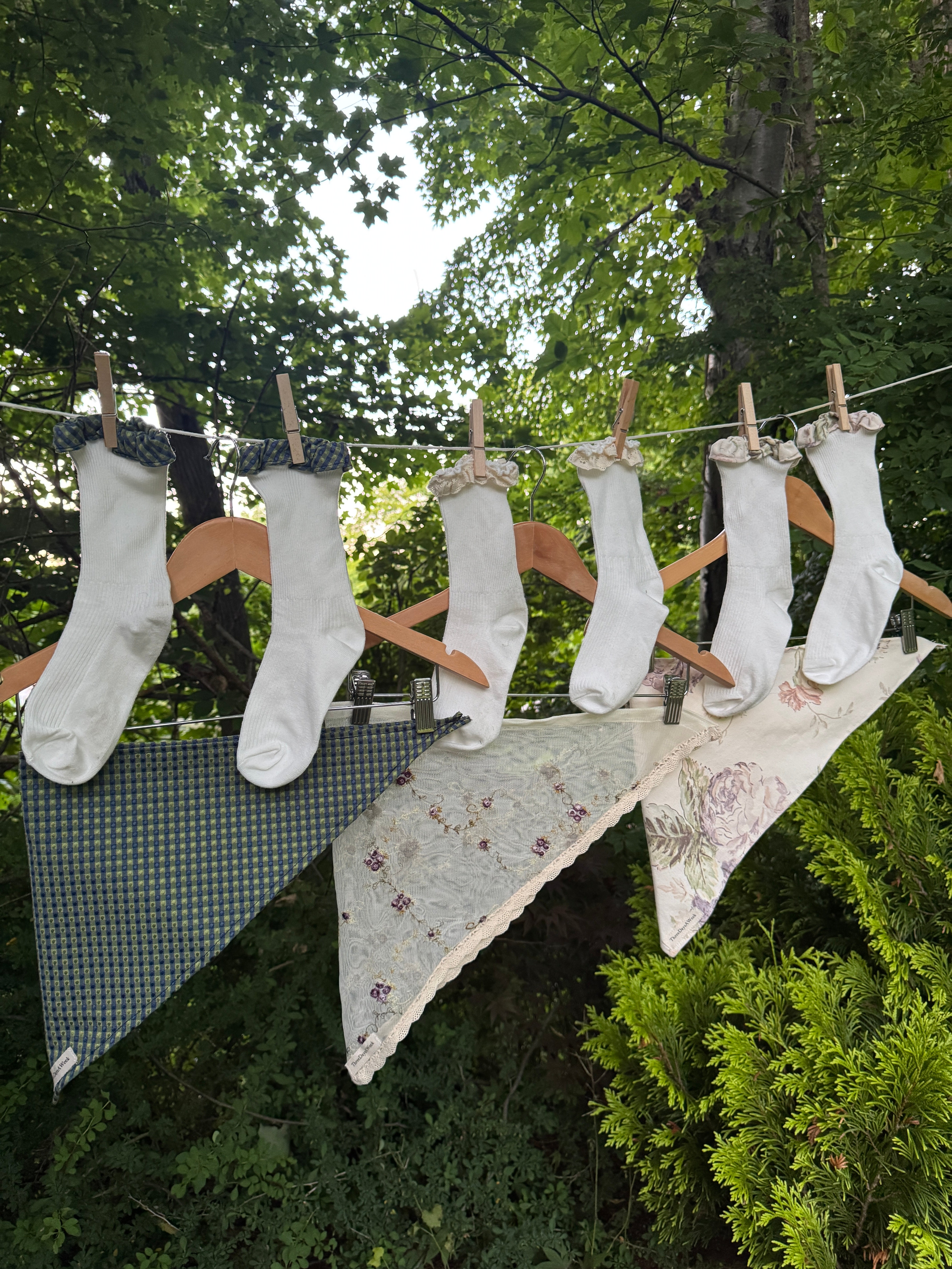 Mulberry Vine Lace Hair Scarf
