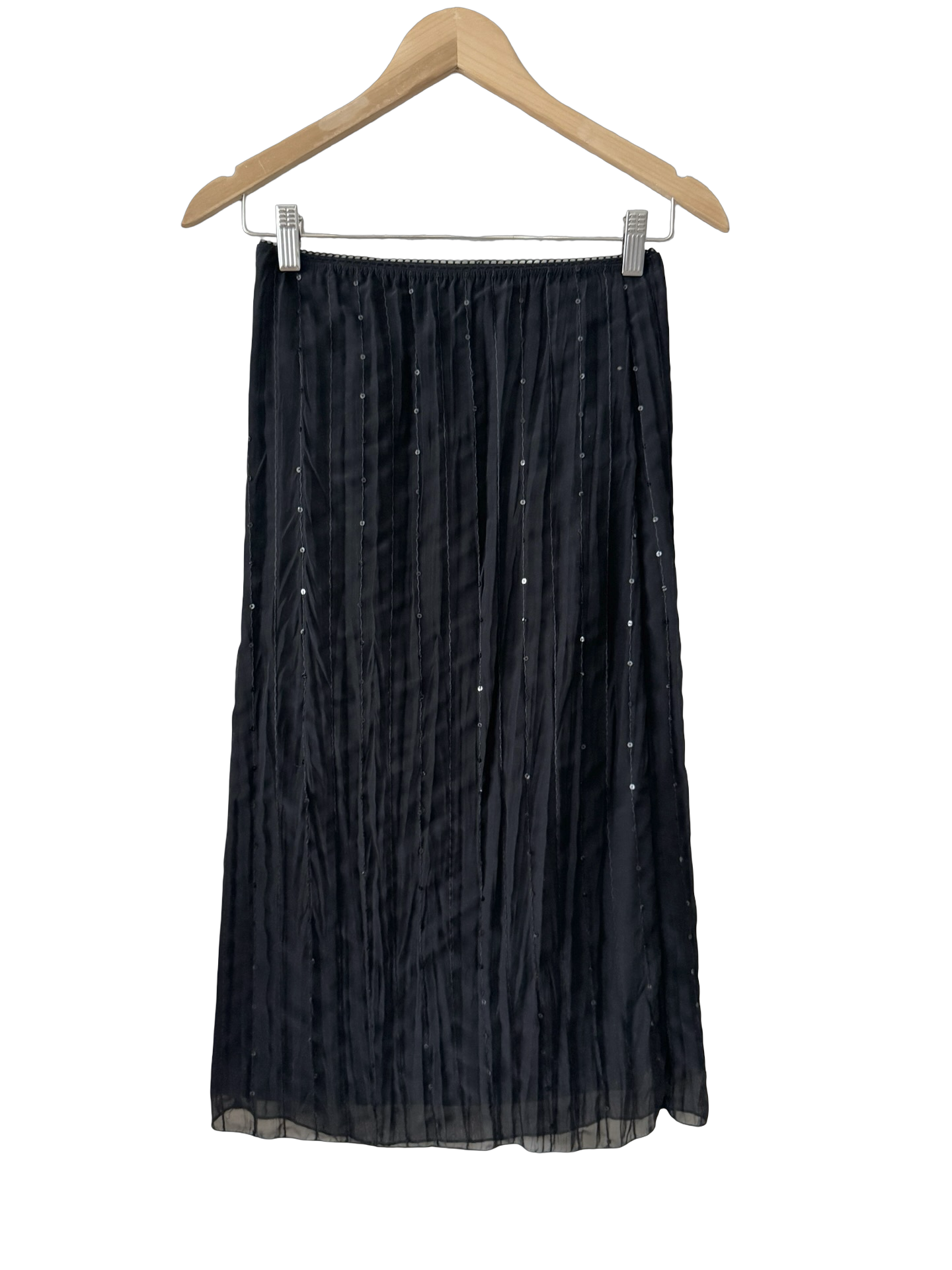 Vintage 90s Fairy Beaded Midi Skirt (XS)