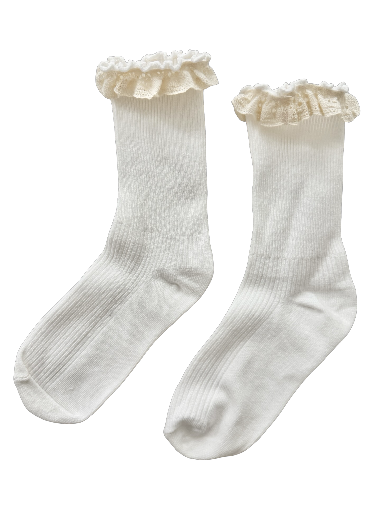Signature Lace Ruffle Socks