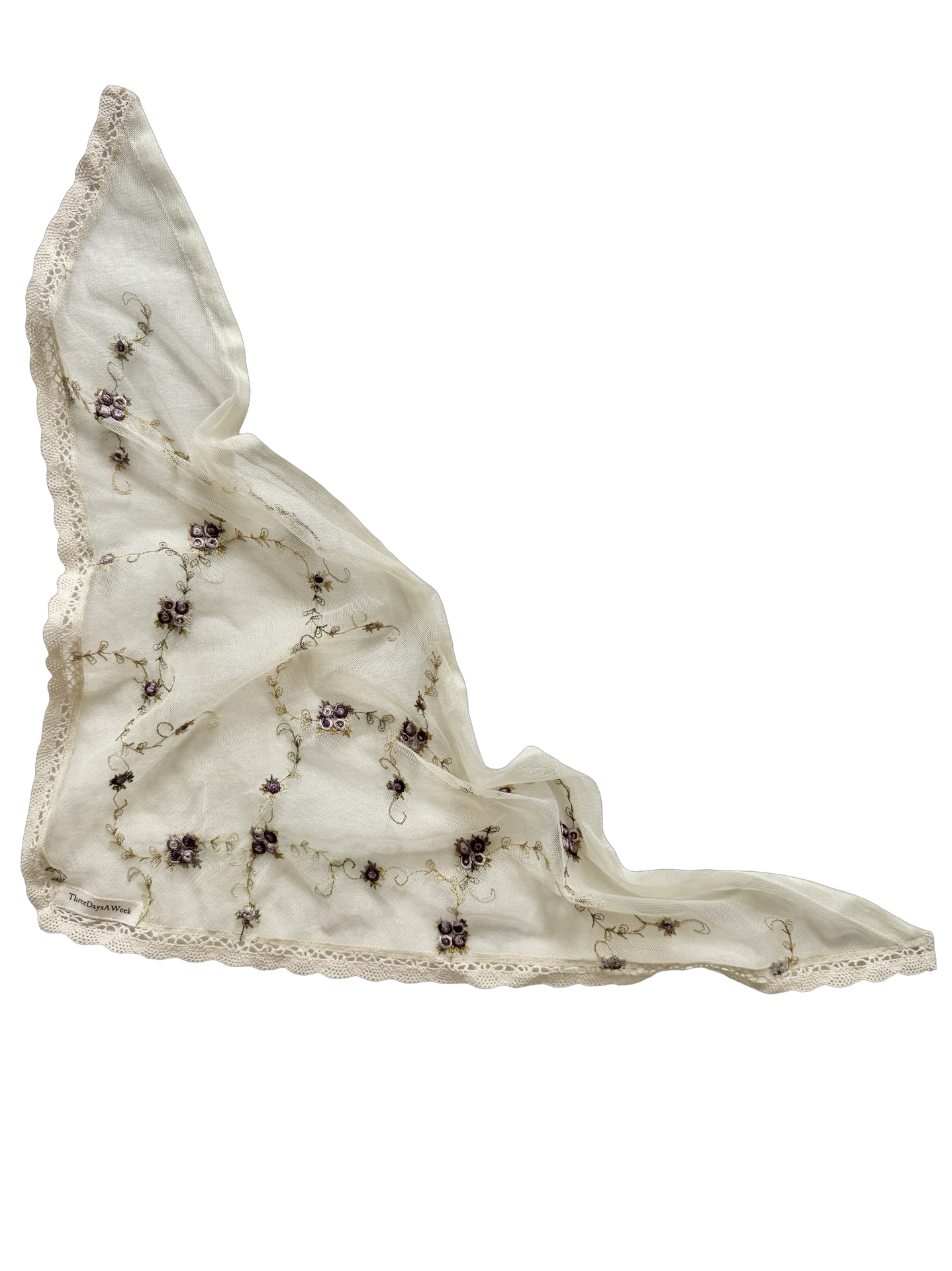 Mulberry Vine Lace Hair Scarf