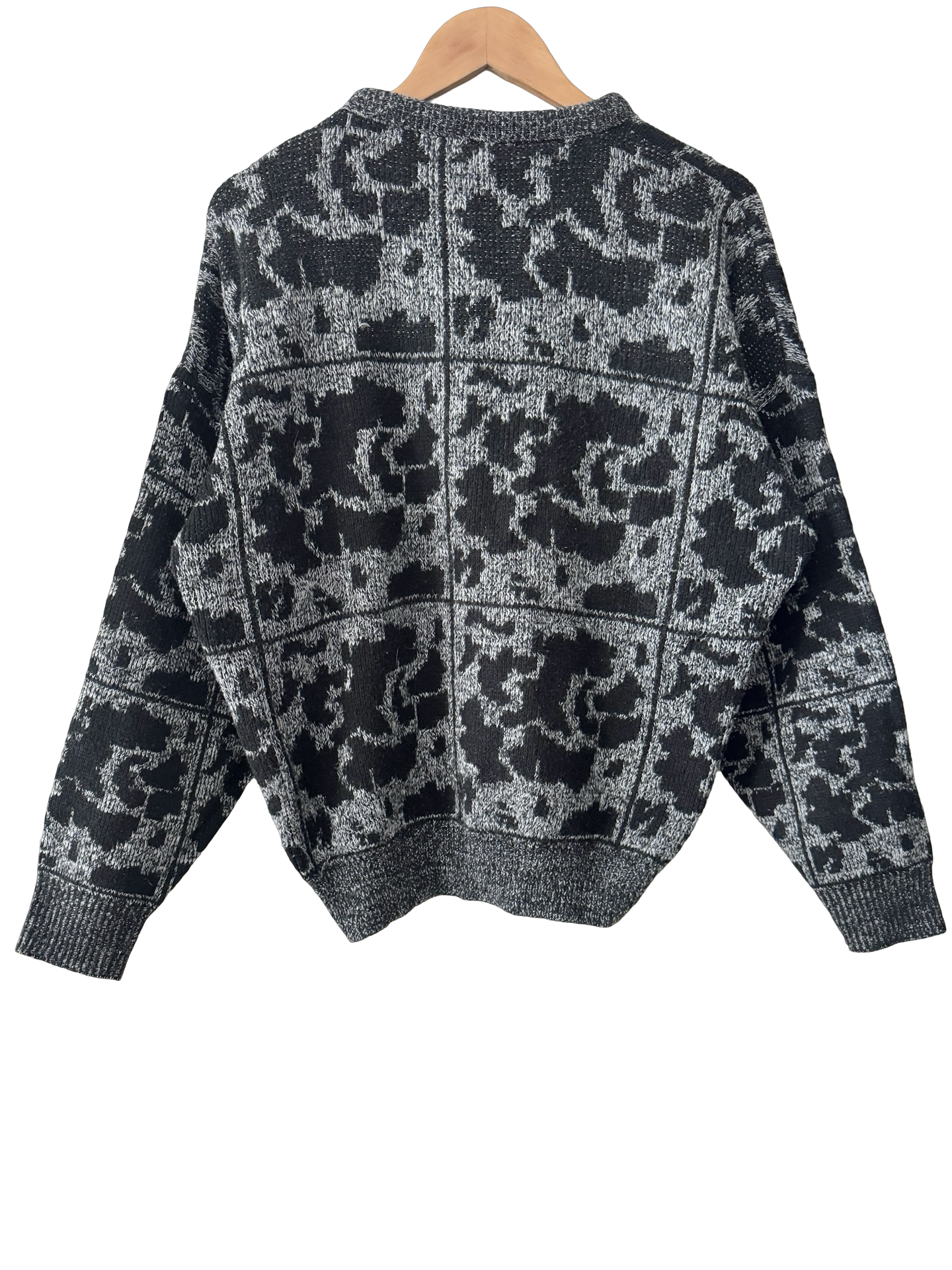 Vintage 90s Midnight Tapestry Oversized Sweater (L)