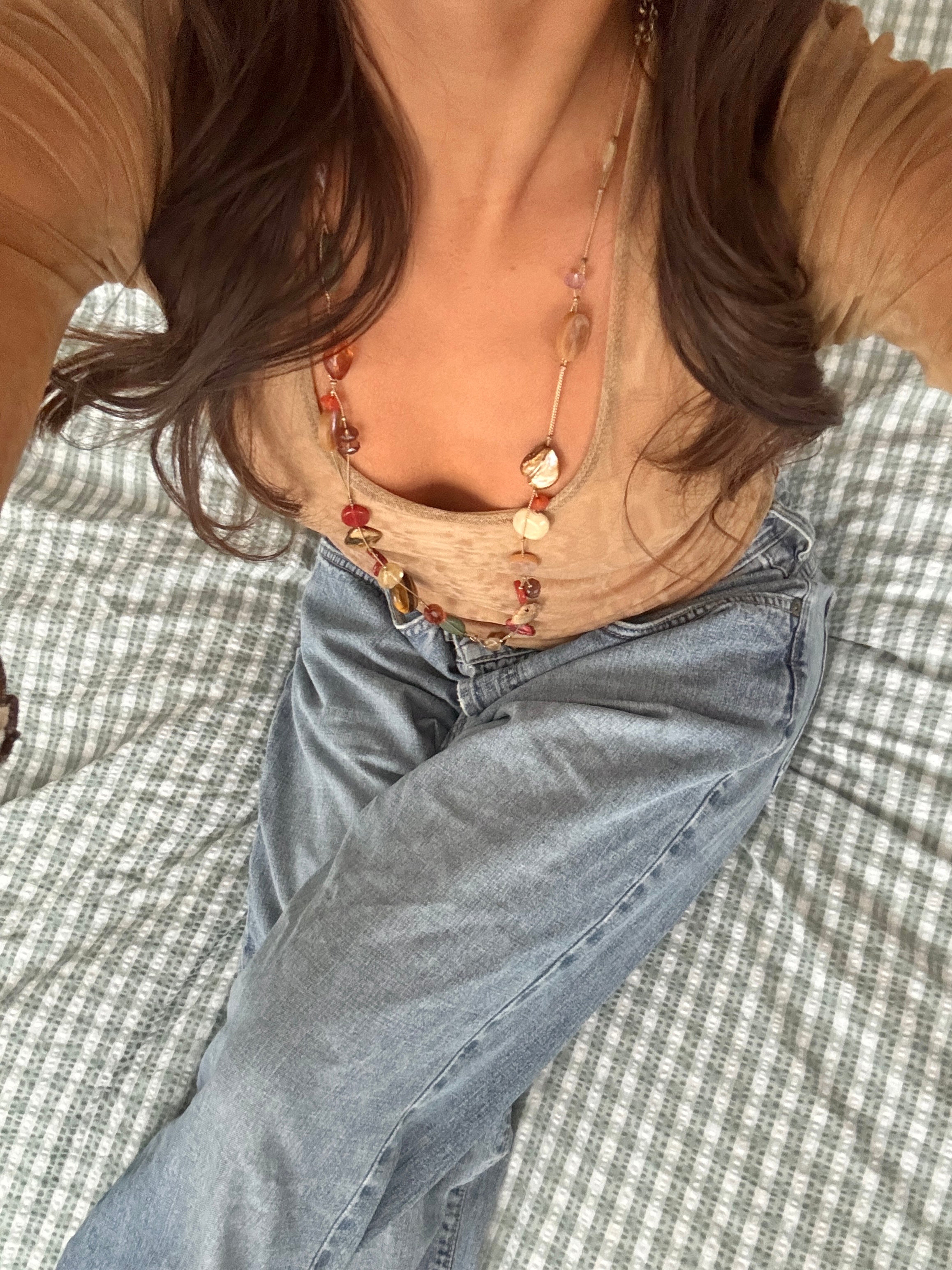Vintage Y2K Treasure Hunt Necklace