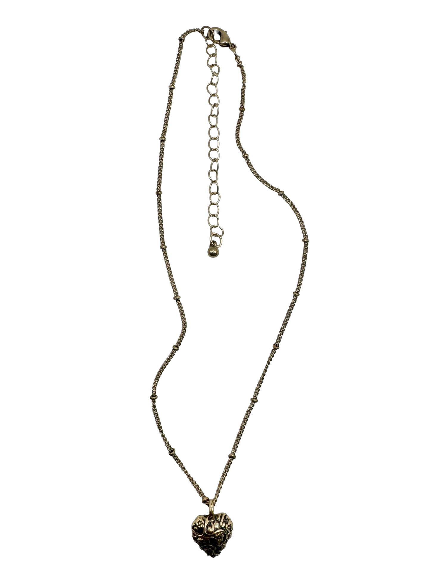 Vintage 90s Secret Heart Necklace