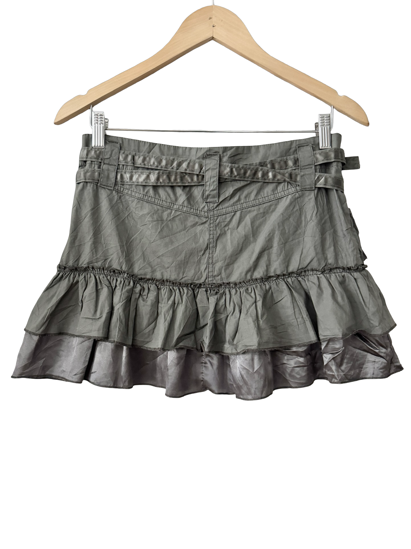 Vintage Y2K Cargo Ruffle Mini (S)